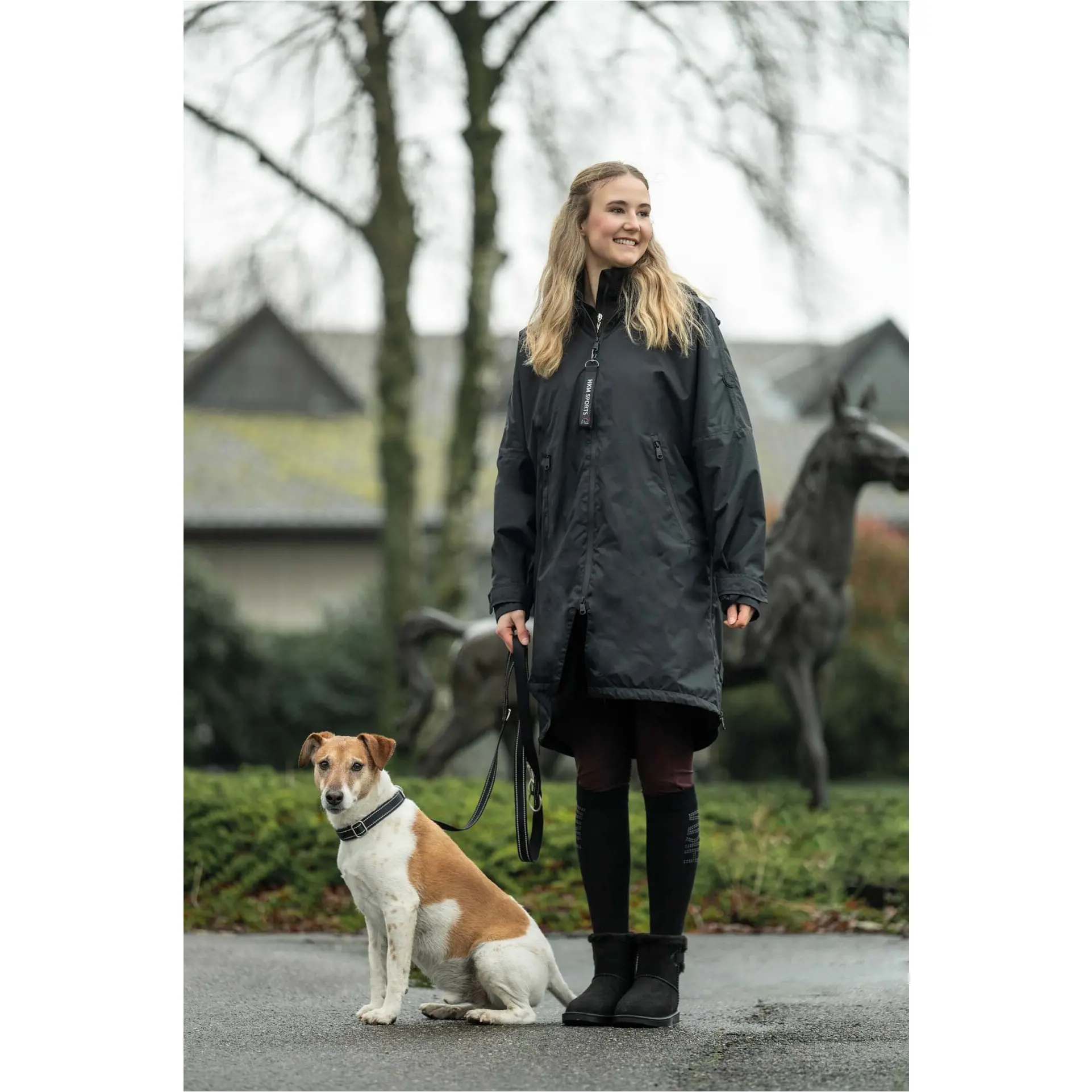Winter Damen Reitjacke JULIE schwarz