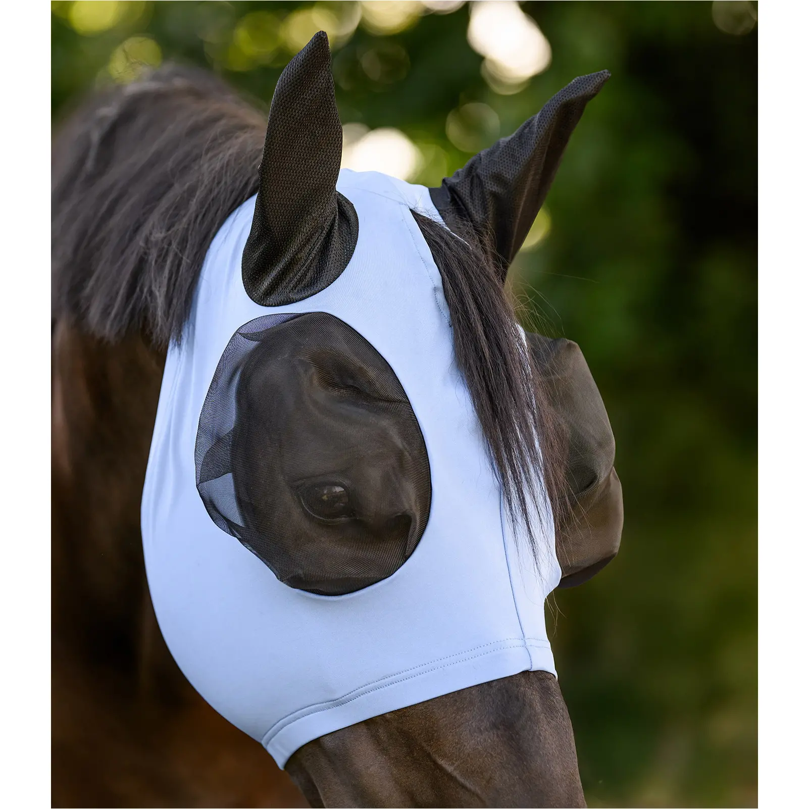 Fliegenmaske PUCK FLEX pastellblau