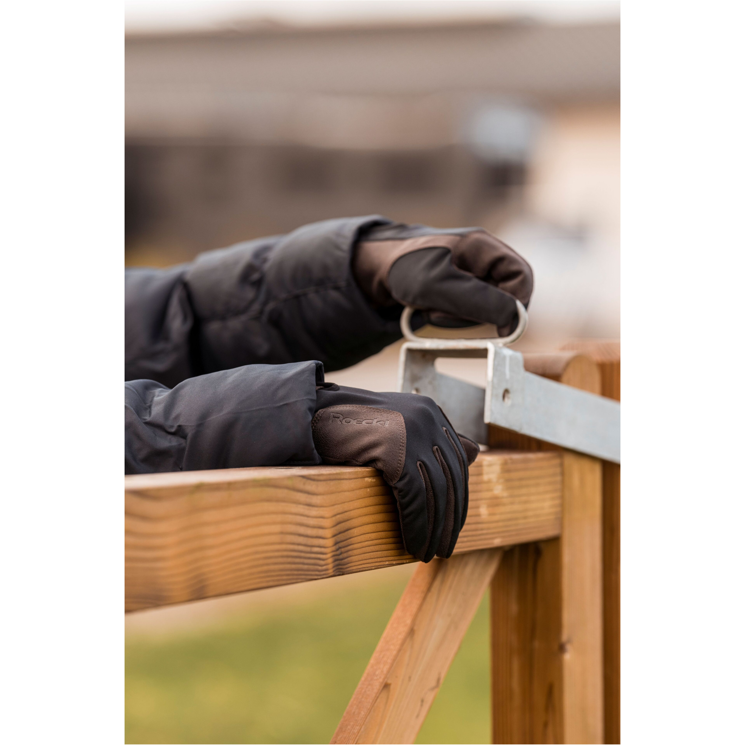 Winter Fahrhandschuhe FOURINHAND black/smoky brown