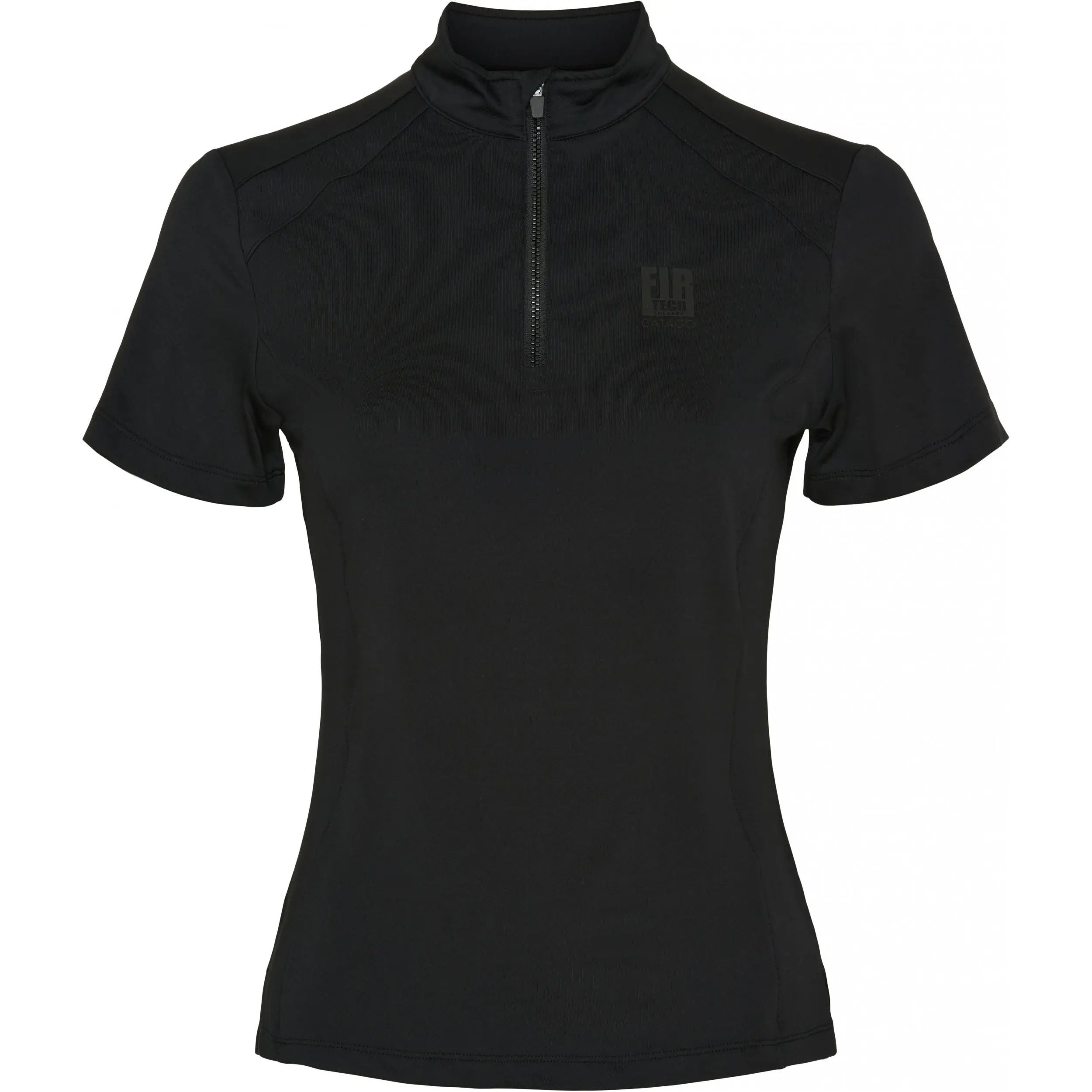 Damen Funktionsshirt Kurzarm FIR-Tech schwarz