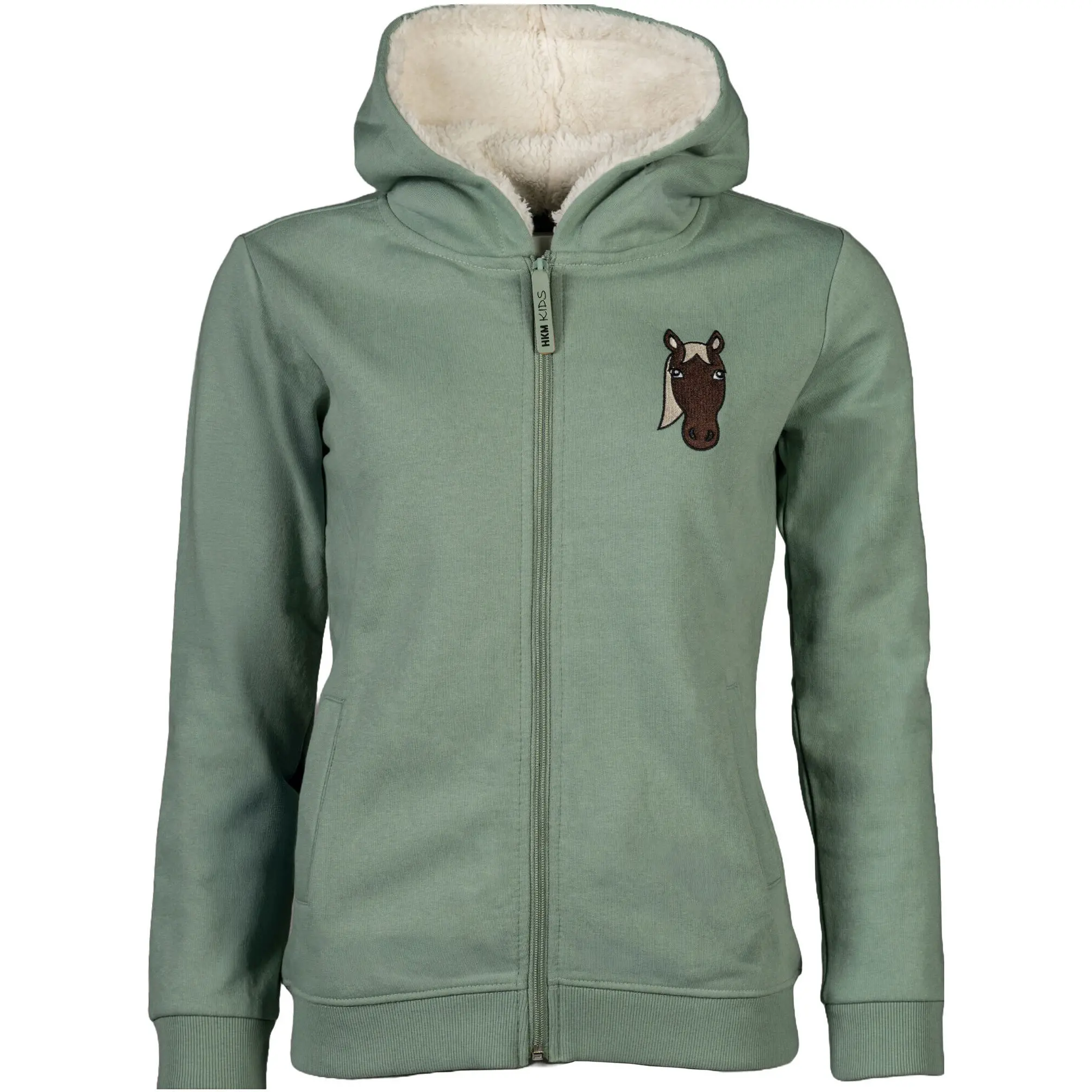 Kinder Sweatjacke MIA salbei