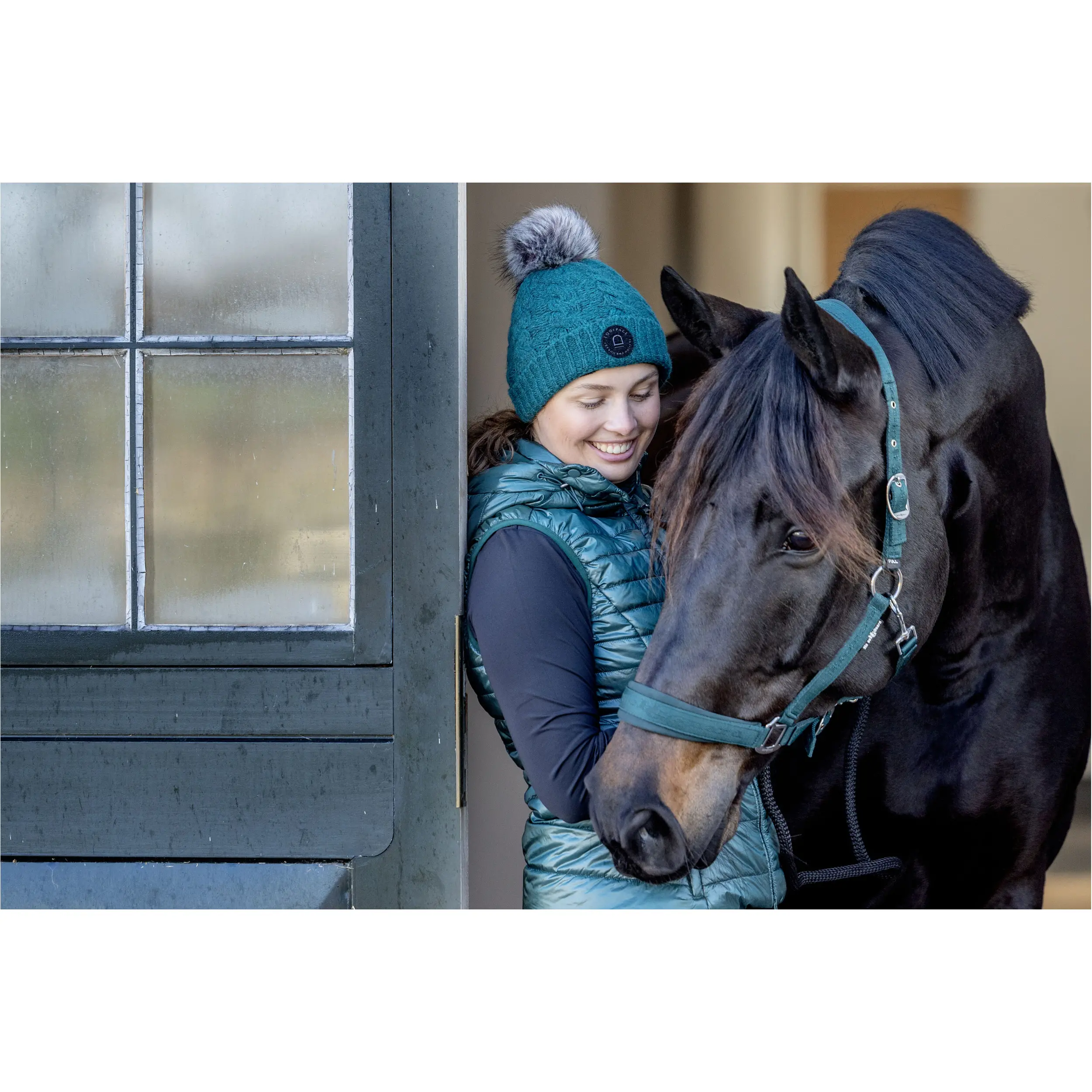 Winter Damen Strickmütze mit Pelz VASILI ponderosa pine