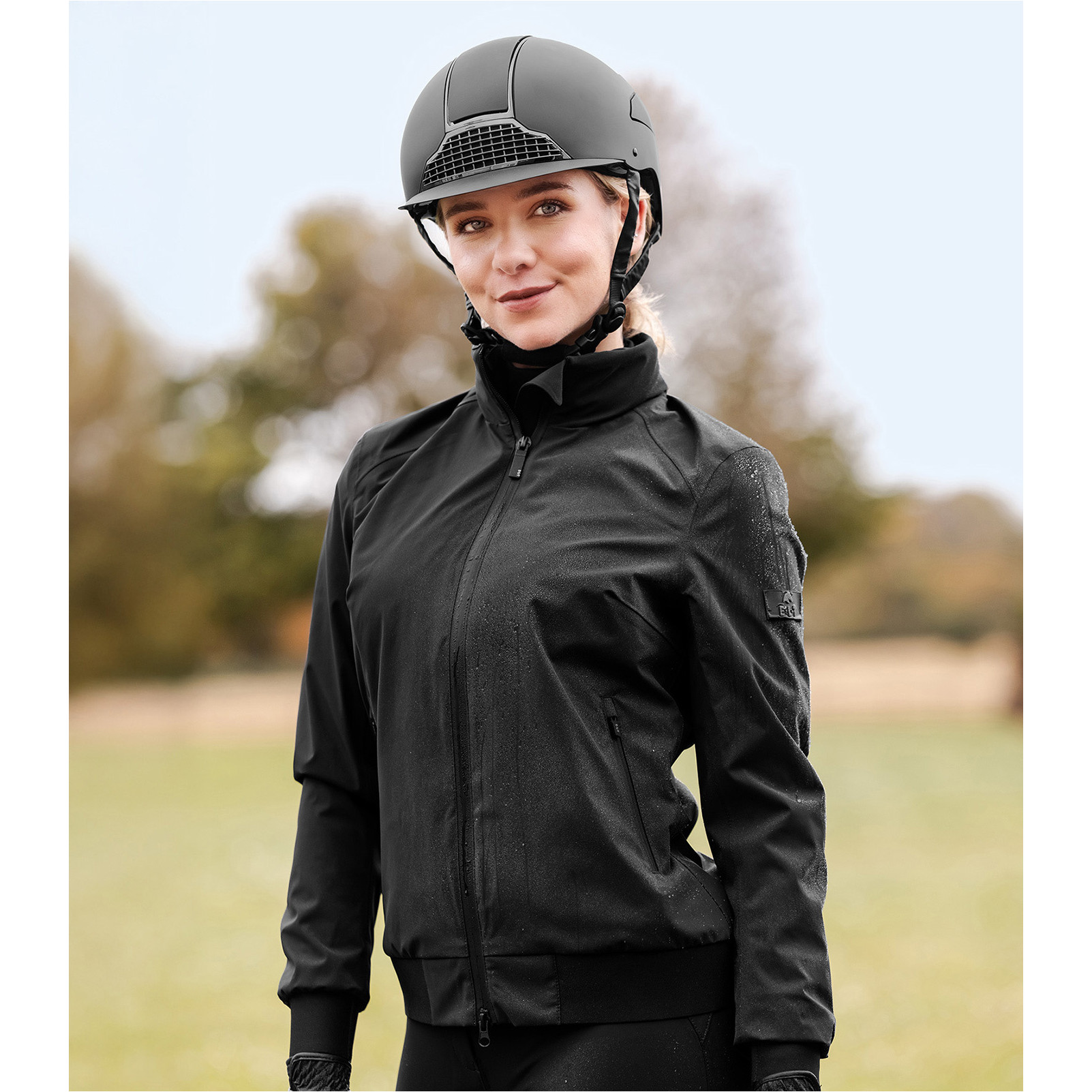 Damen Performance-Reitblouson RAVENNA schwarz