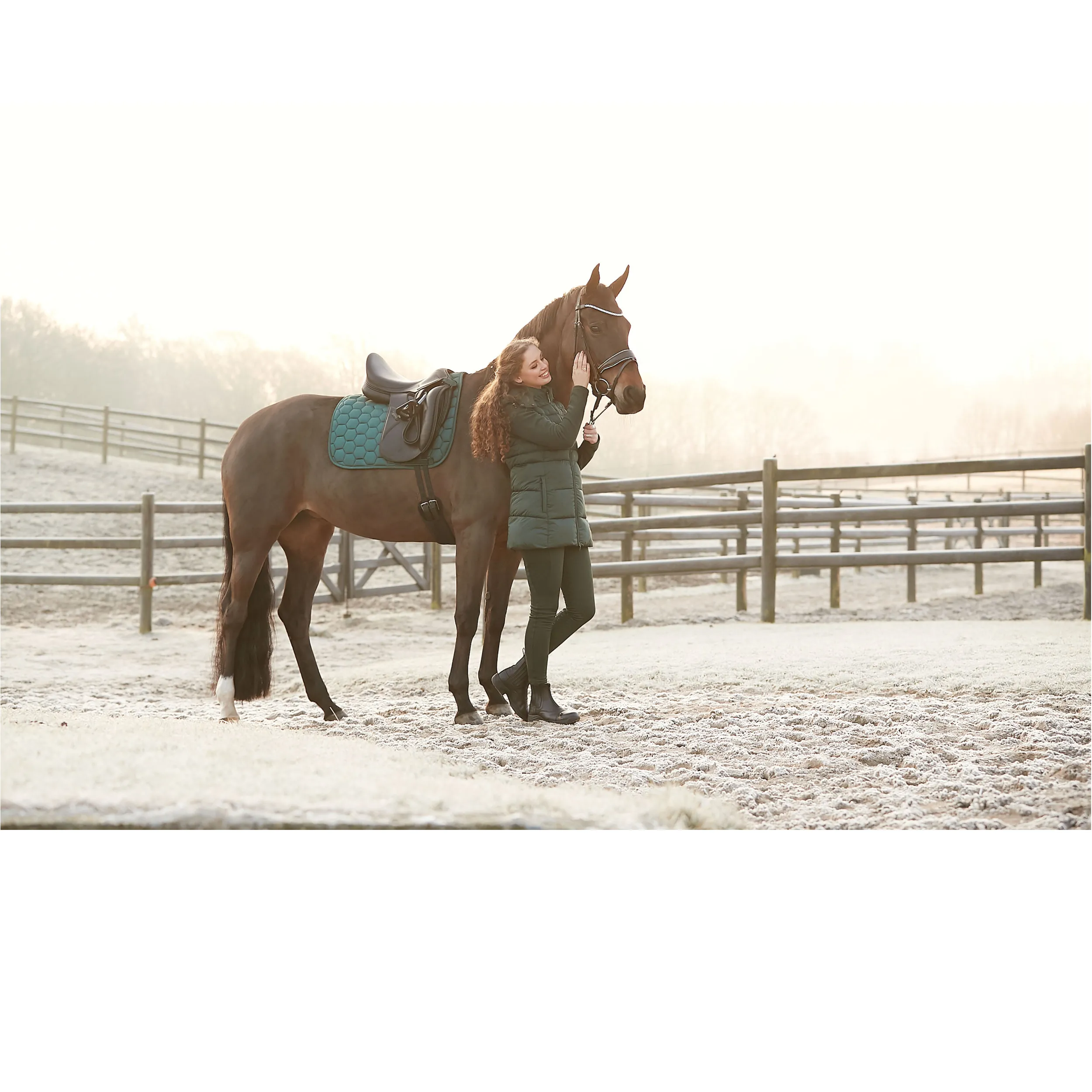 Damen Langweste JILL darkest spruce