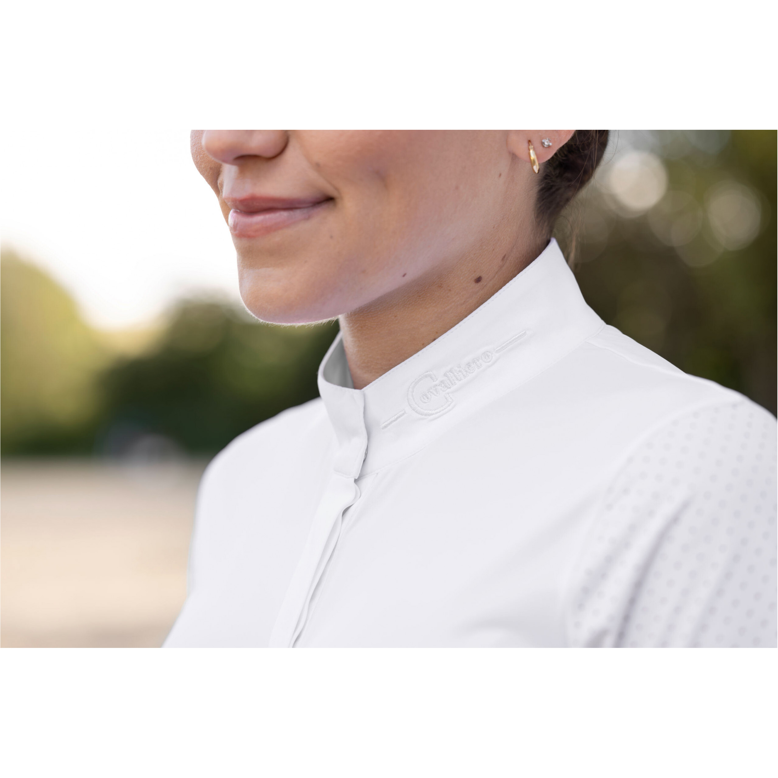 Damen Shirt Competition white