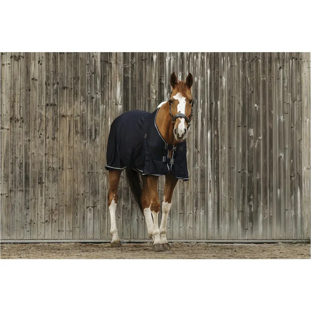 Abschwitzdecke Micro Mesh EquiTheme marineblau