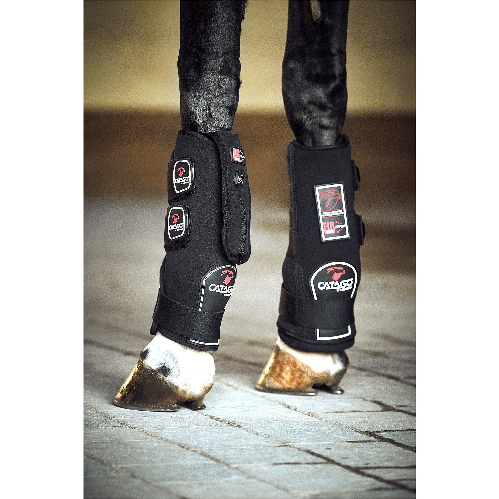 Stallgamaschen FIR-Tech schwarz