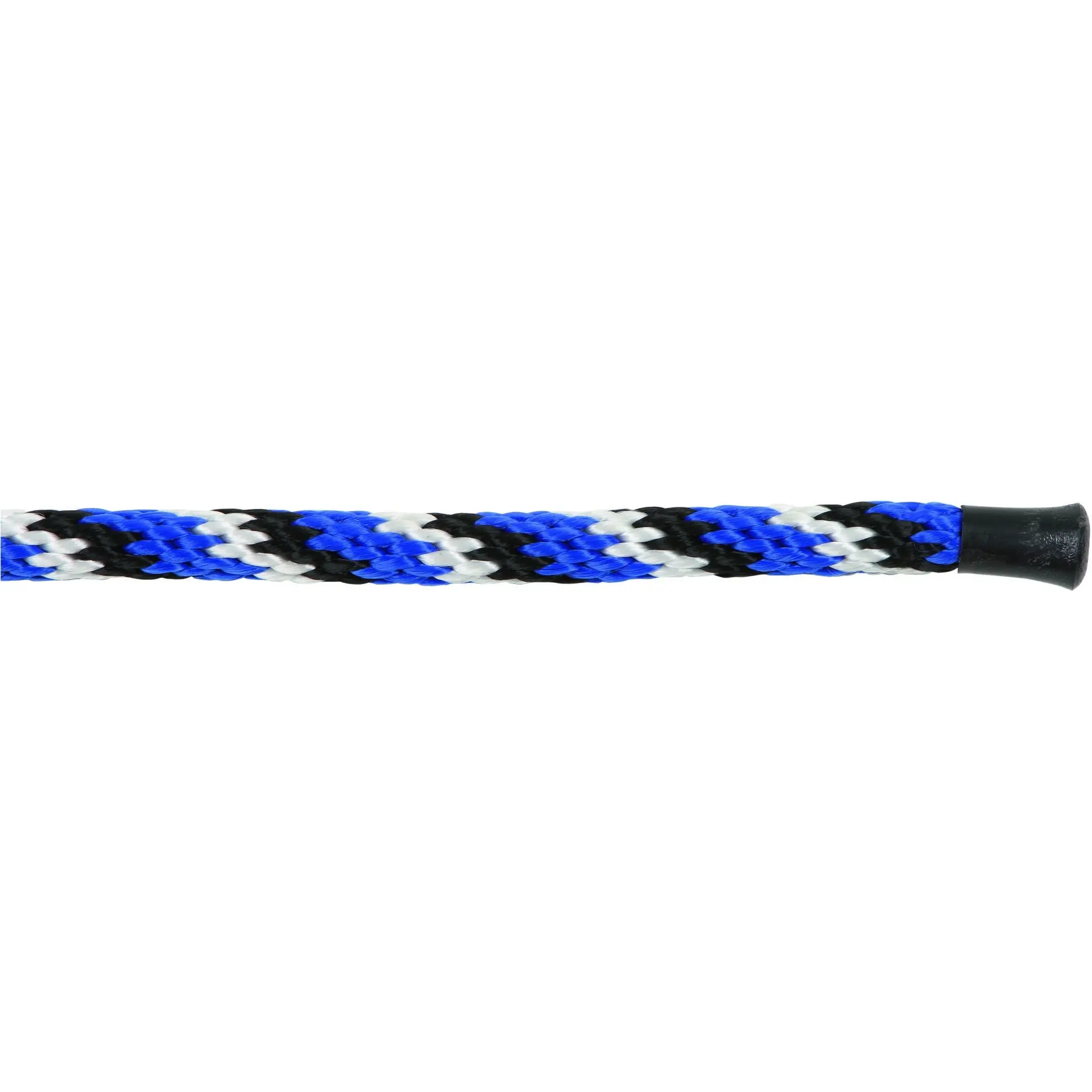 Führstrick mit Karabinerhaken MUSTANG royalblau/schwarz/weiß 200cm Führstrick mit Karabinerhaken MUSTANG royalblau/schwarz/weiß 200cm
