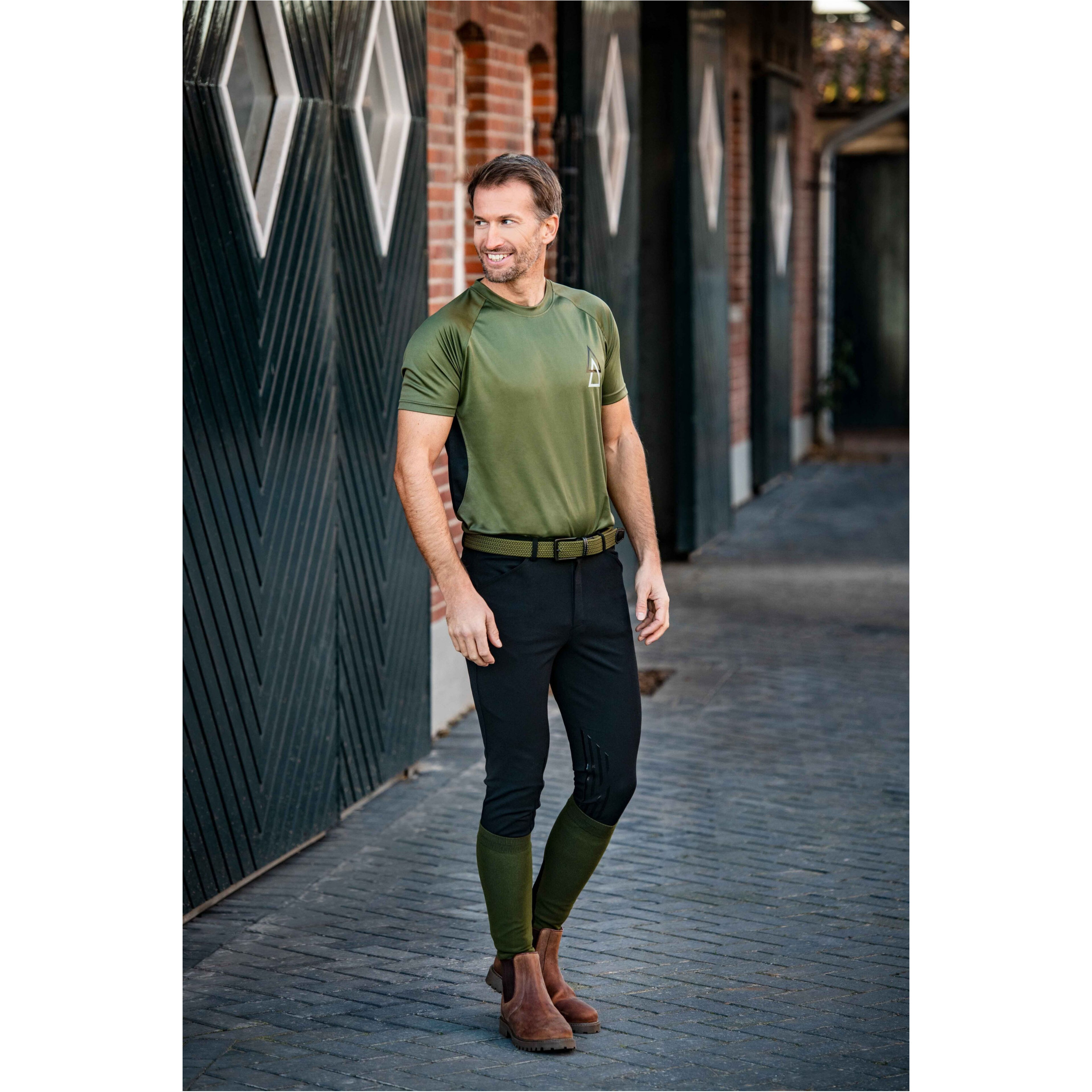 Herren T-Shirt JACOB olivgrün