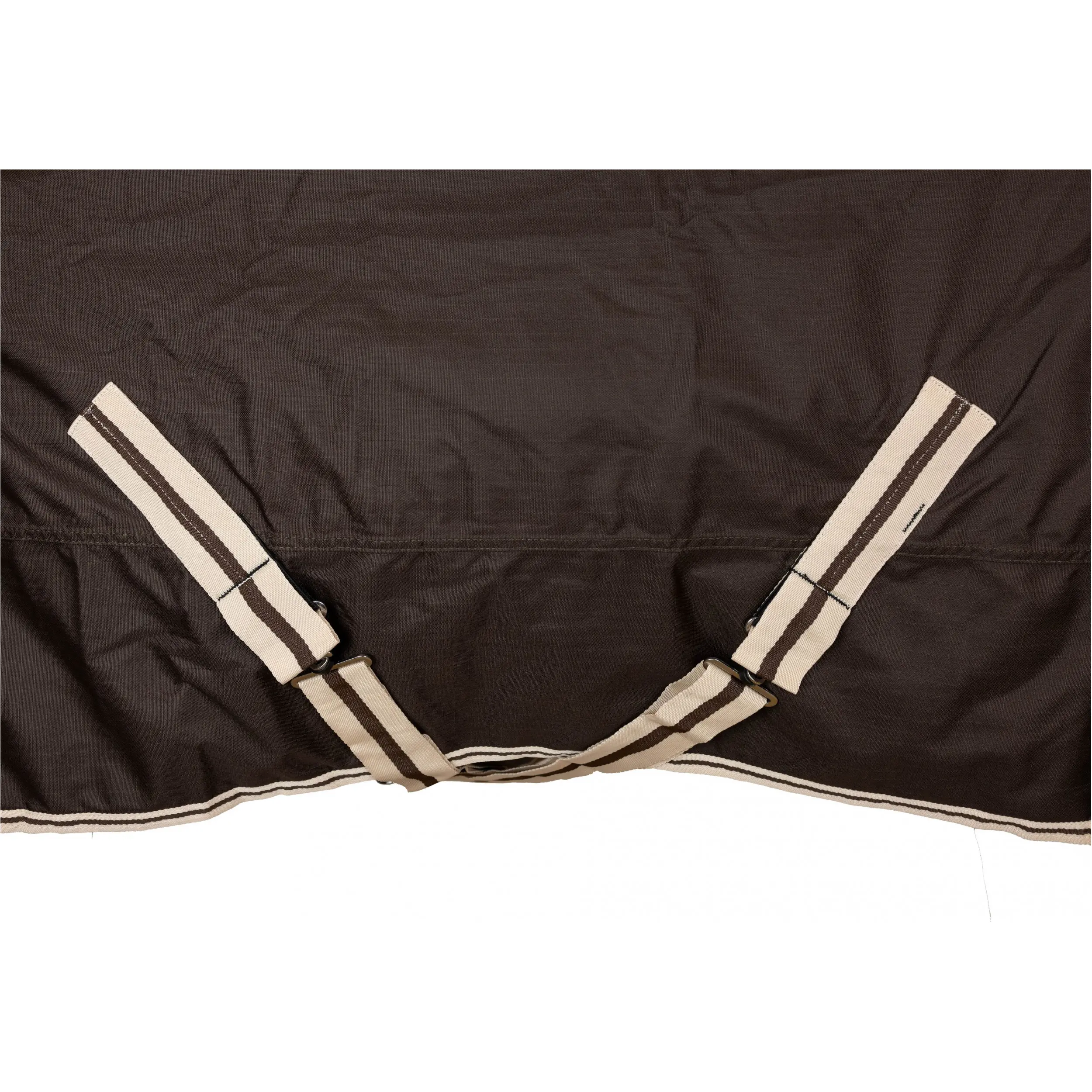 Winterdecke High Neck 200g Füllung 600D BASICLINE dunkelbraun