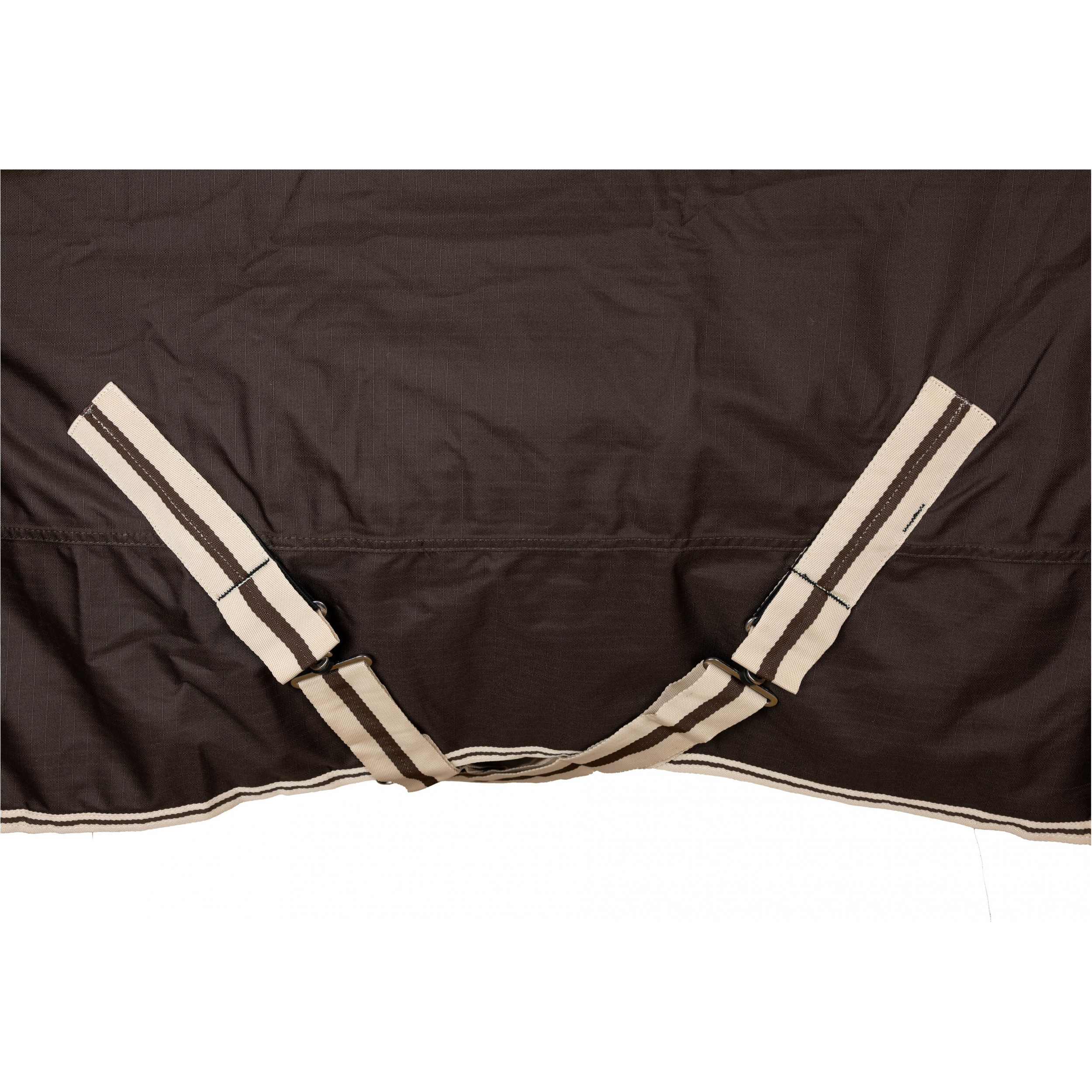Winterdecke High Neck 200g Füllung 600D BASICLINE dunkelbraun