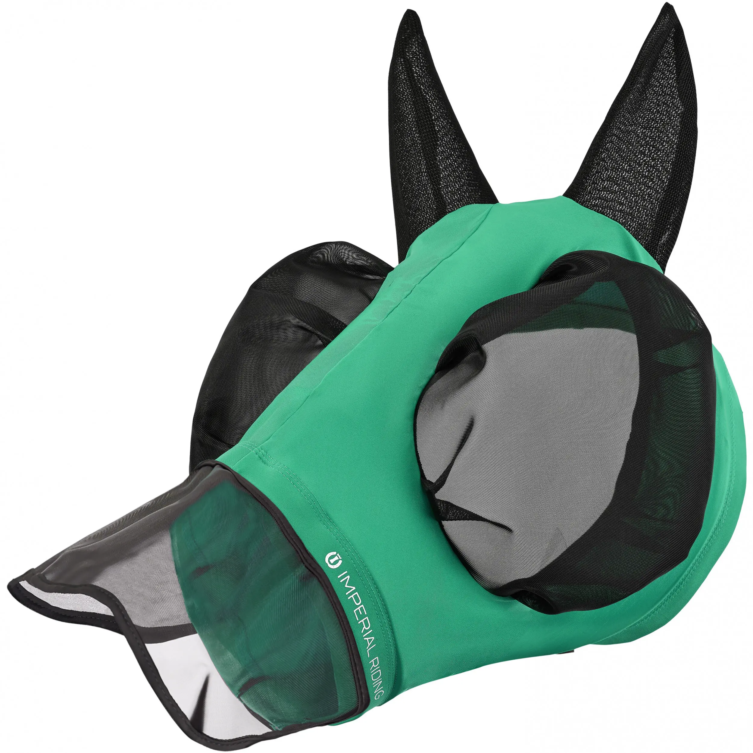 Fliegenmaske mit Nasenschutz IRHTrail ride blau