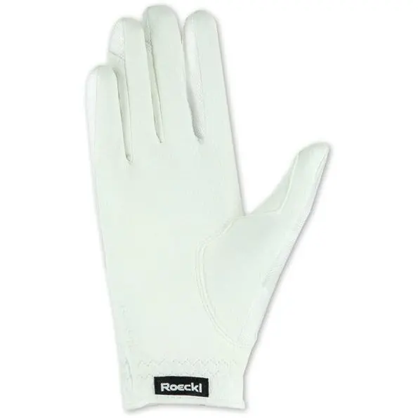 Reithandschuhe ROECK-GRIP Lite weiß