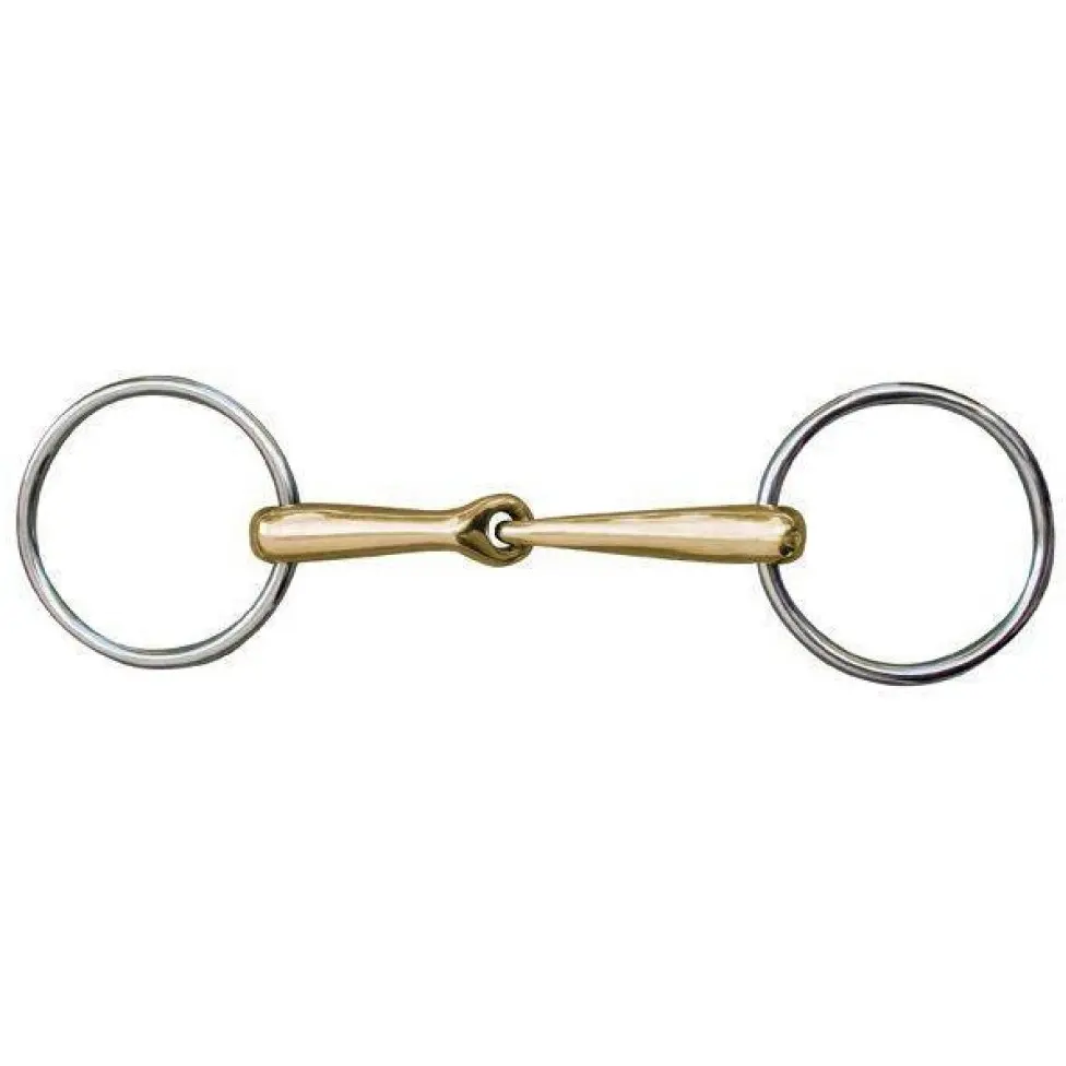 Wassertrense einfach gebrochen ANATOMIC Argentan 16mm Wassertrense einfach gebrochen ANATOMIC Argentan 16mm