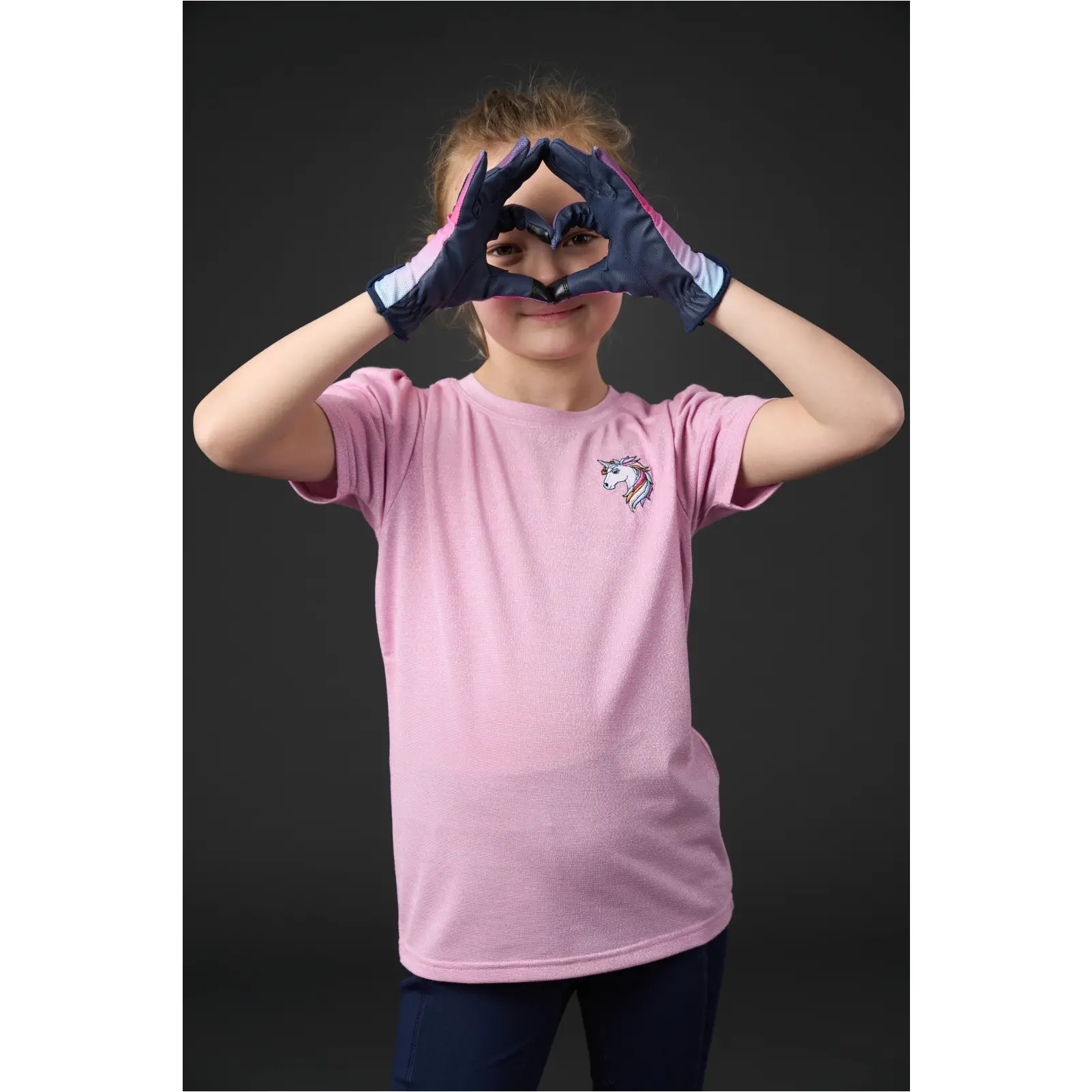 Kinder T-Shirt KARA phlox pink