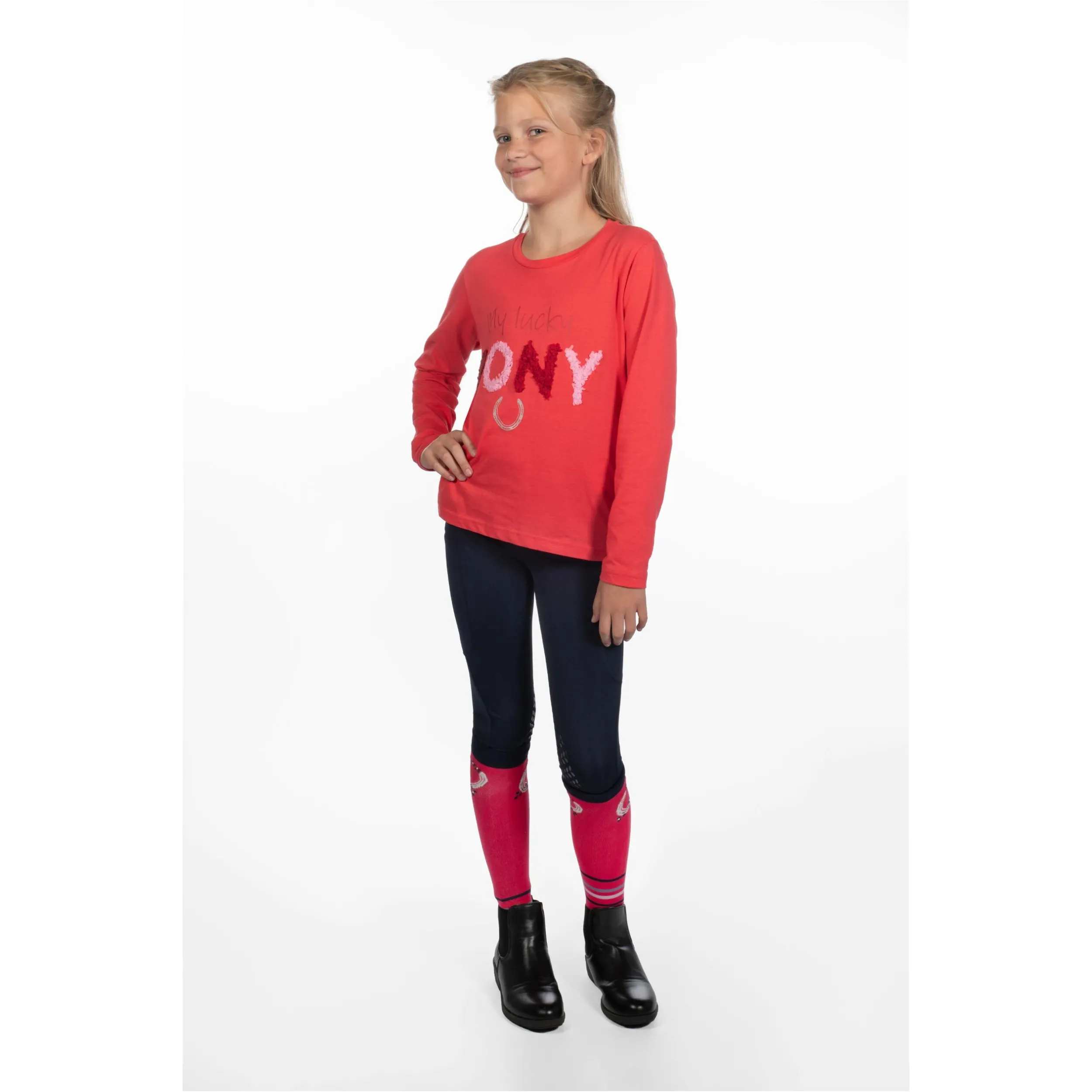Kinder Langarmshirt AYMEE pink