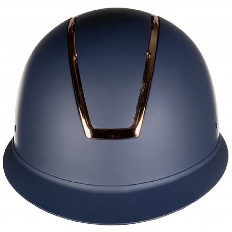Damen Reithelm LADY SHIELD dunkelblau/rosegold