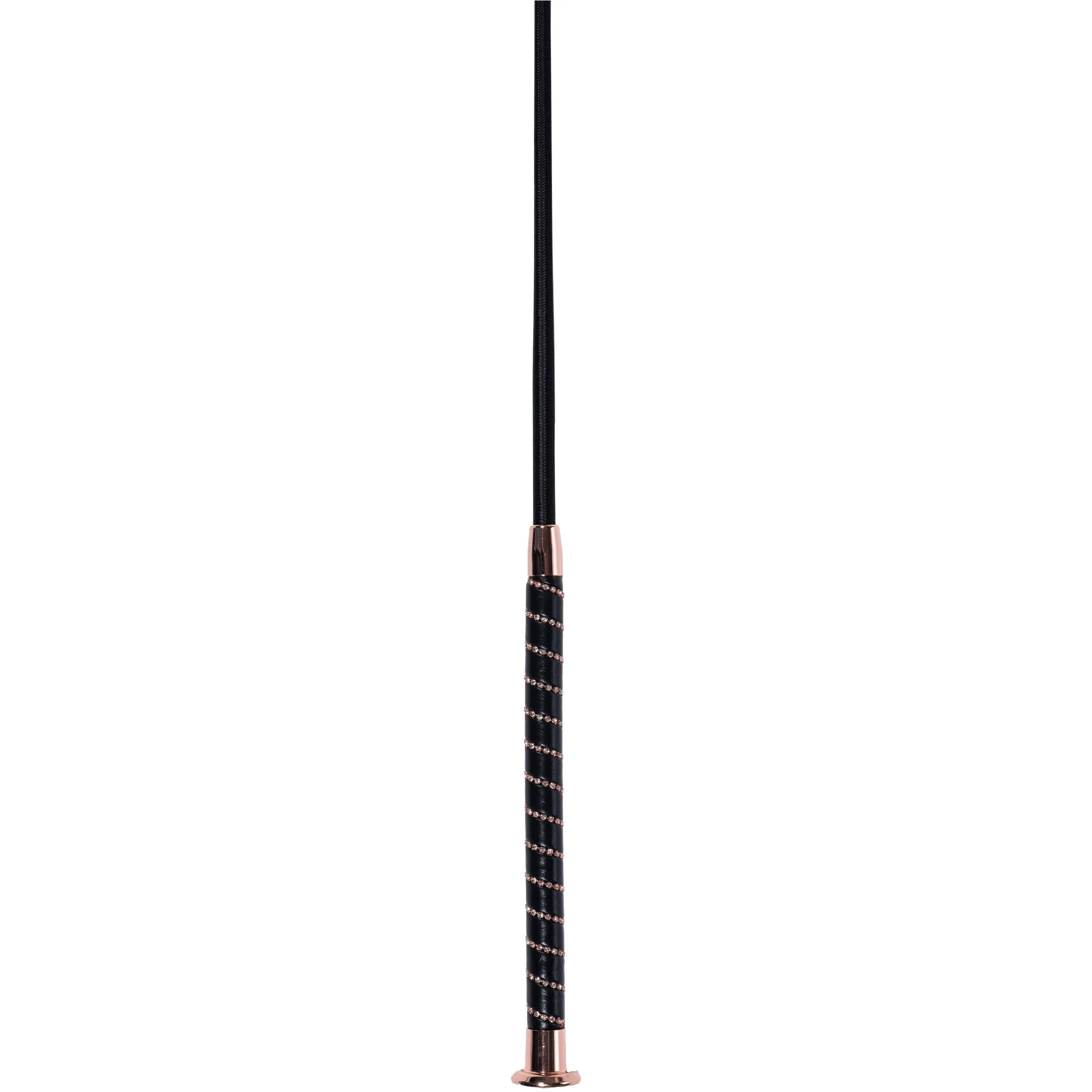Dressurgerte SPARKLE schwarz/rosegold
