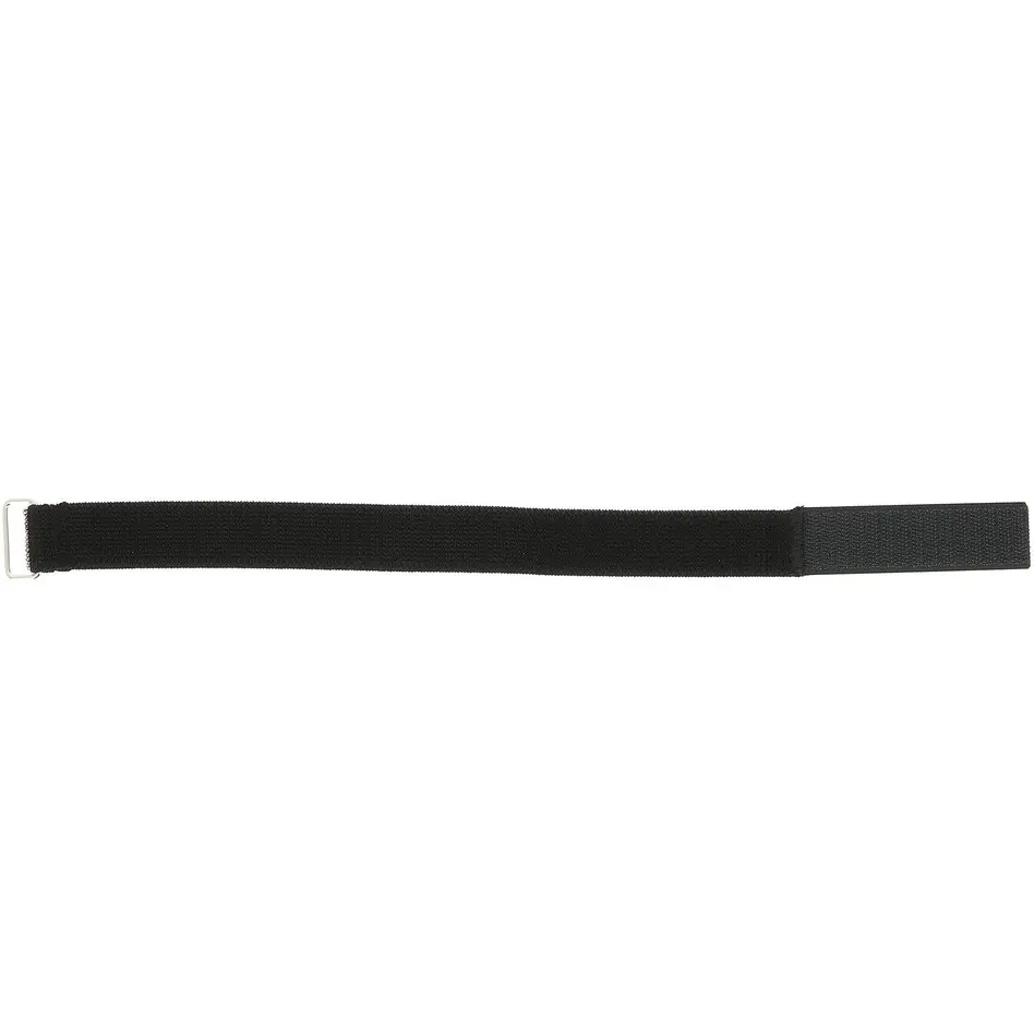 Klettband für Bandagen elastisch schwarz