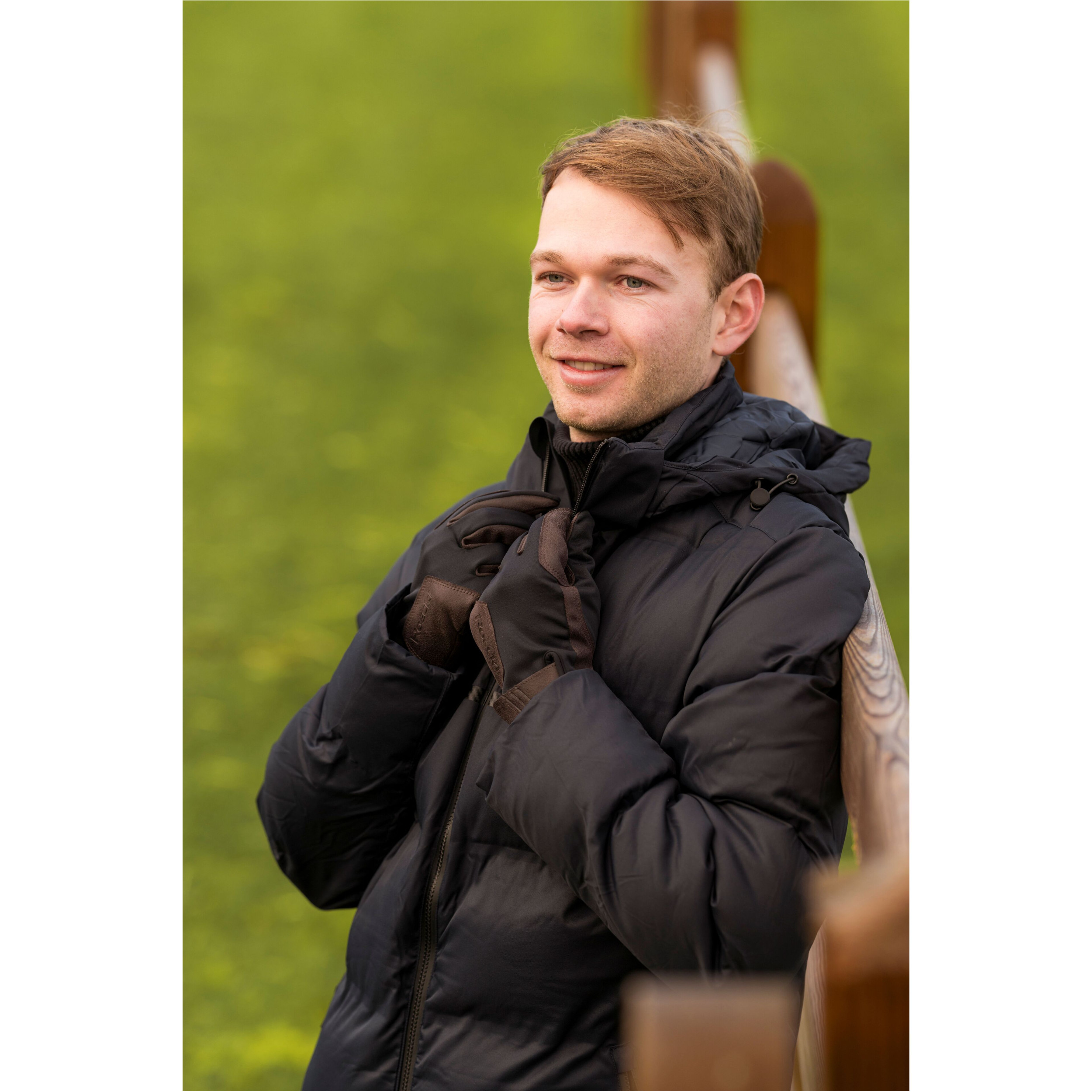 Winter Fahrhandschuhe FOURINHAND black/smoky brown