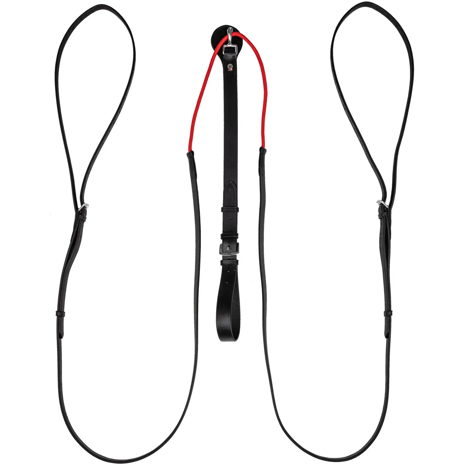 Dreieckszügel TRAINREIN Leder schwarz