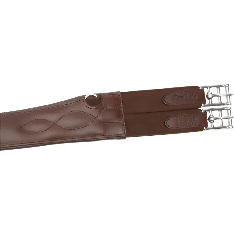 Ledersattelgurt geölt mit Elast SHAPE braun