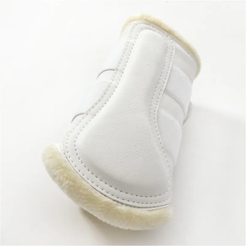 Gamaschen mit Kunstfell (2er Set) ANATOMIC Vegan weiß/beige
