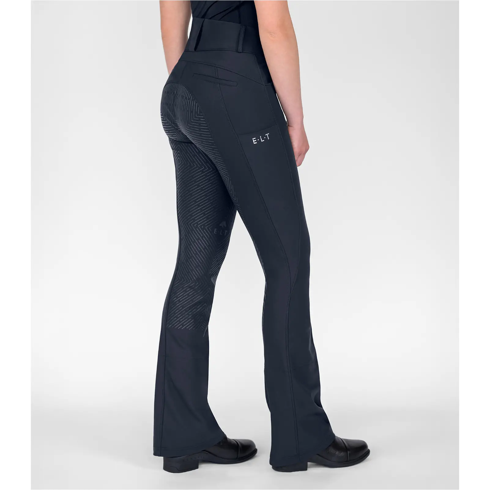 Damen Jodhpur Reithose Silikon Vollbesatz COMFORT RIDE tiefblau