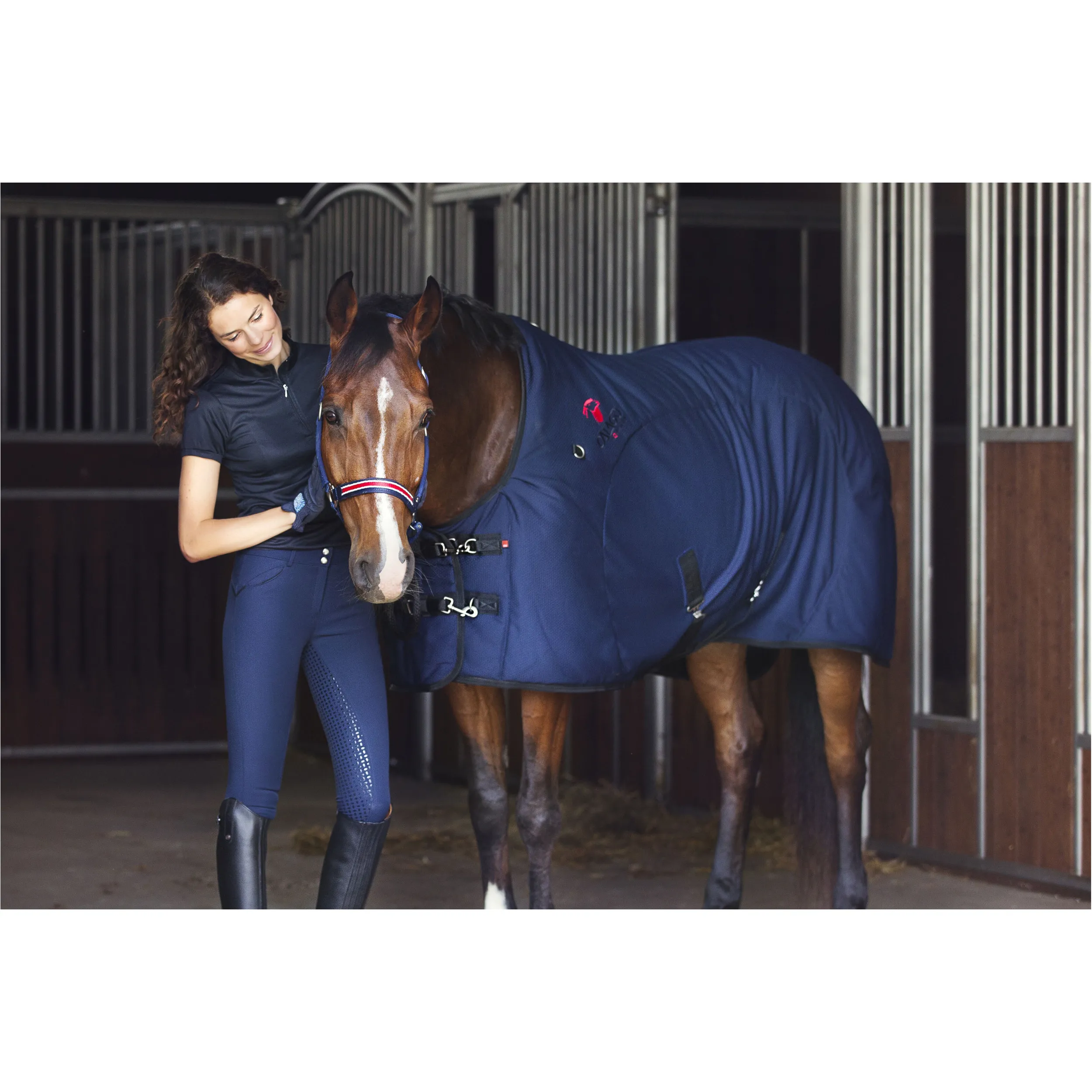 Funktionsdecke FIR-Tech navy