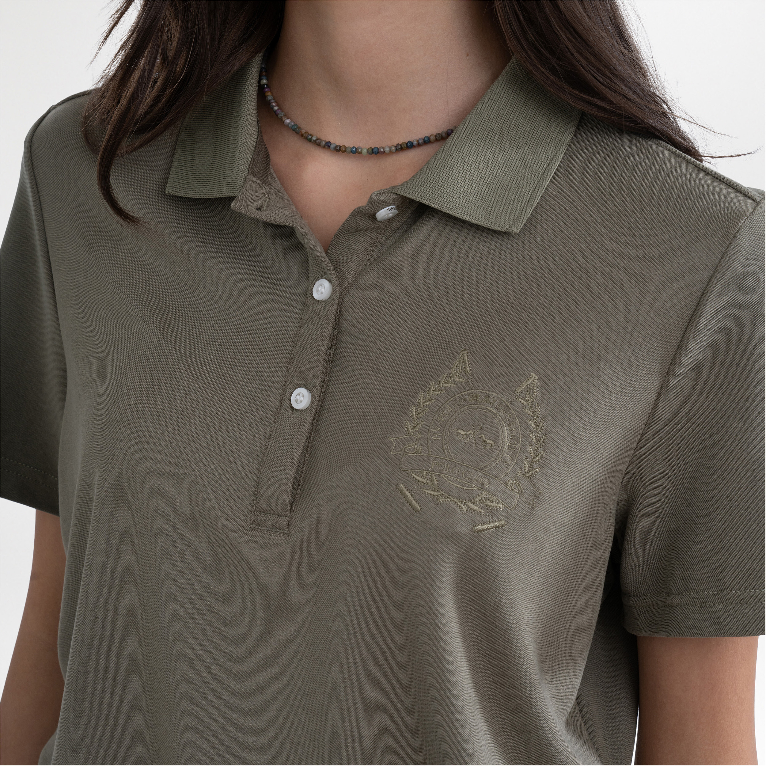 Damen Poloshirt HVPNorma pine