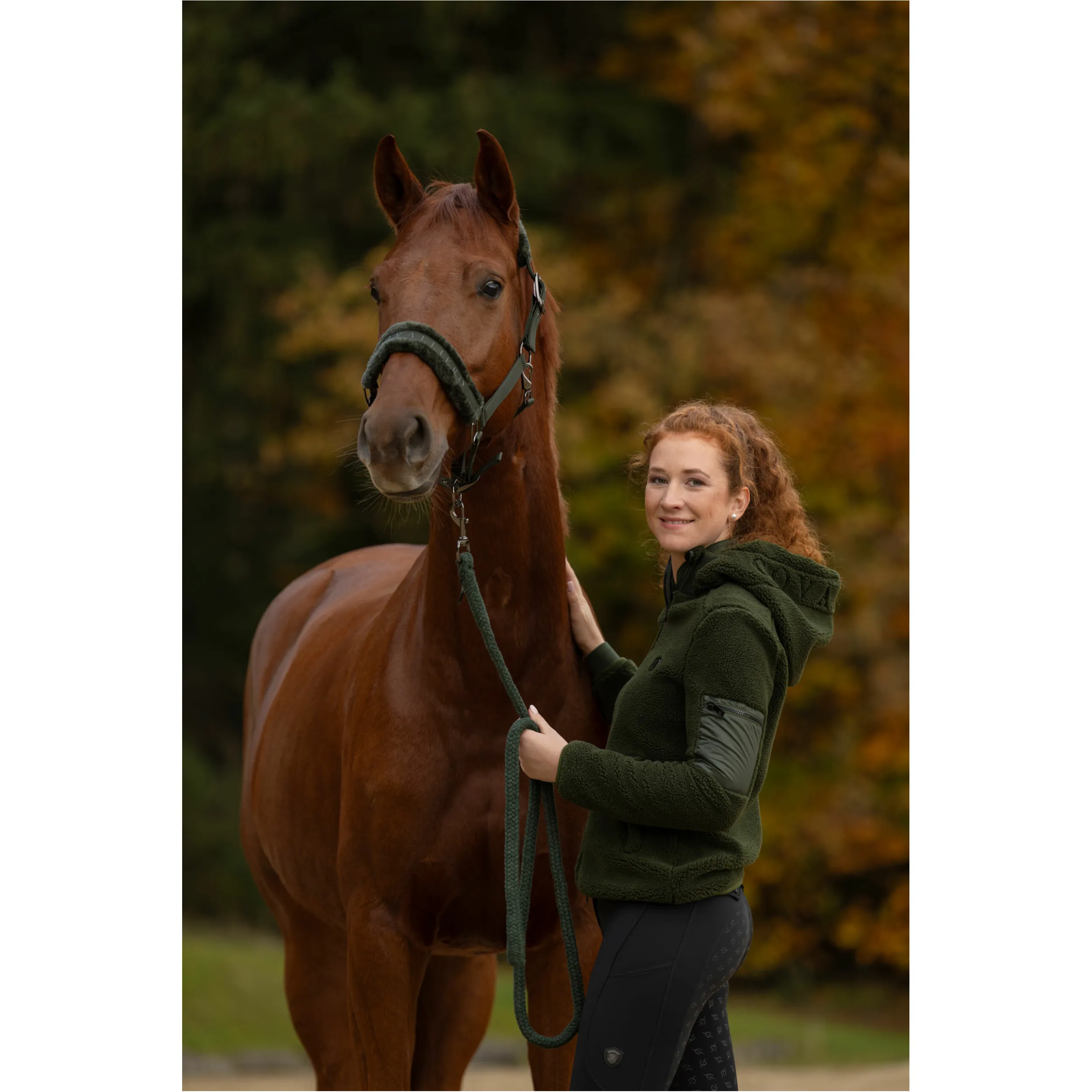 Damen Hoodyjacke EXCLUSIVE opal green