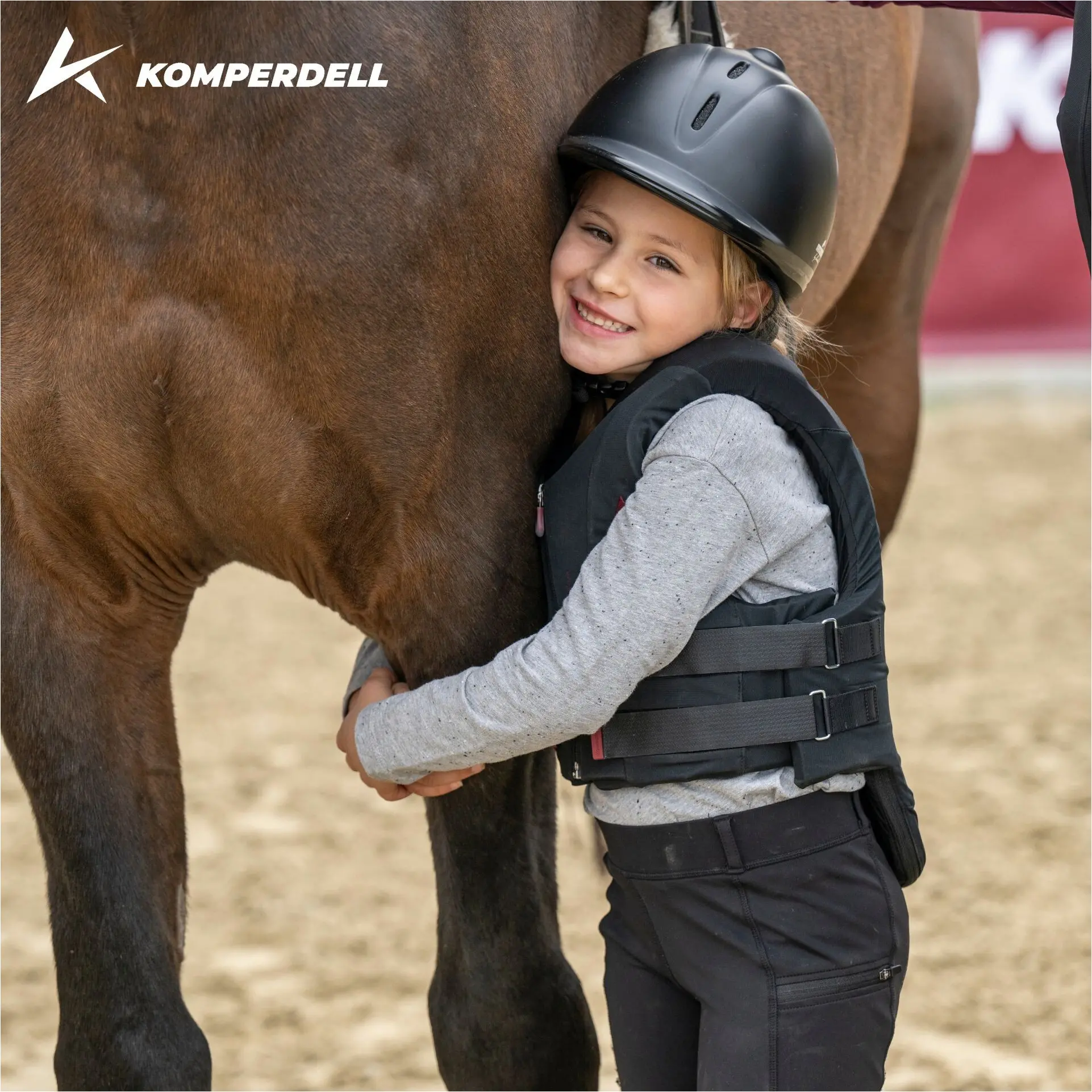 Kinder Sicherheitsweste SAFETY Vest Ultra Vario schwarz