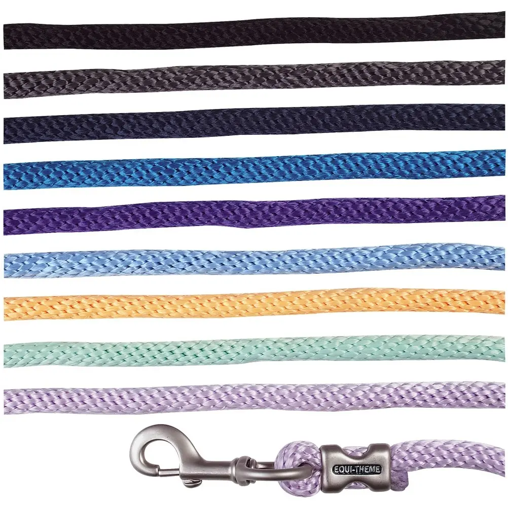 Führstrick mit Karabinerhaken dunkelgrau 240cm Führstrick mit Karabinerhaken dunkelgrau 240cm