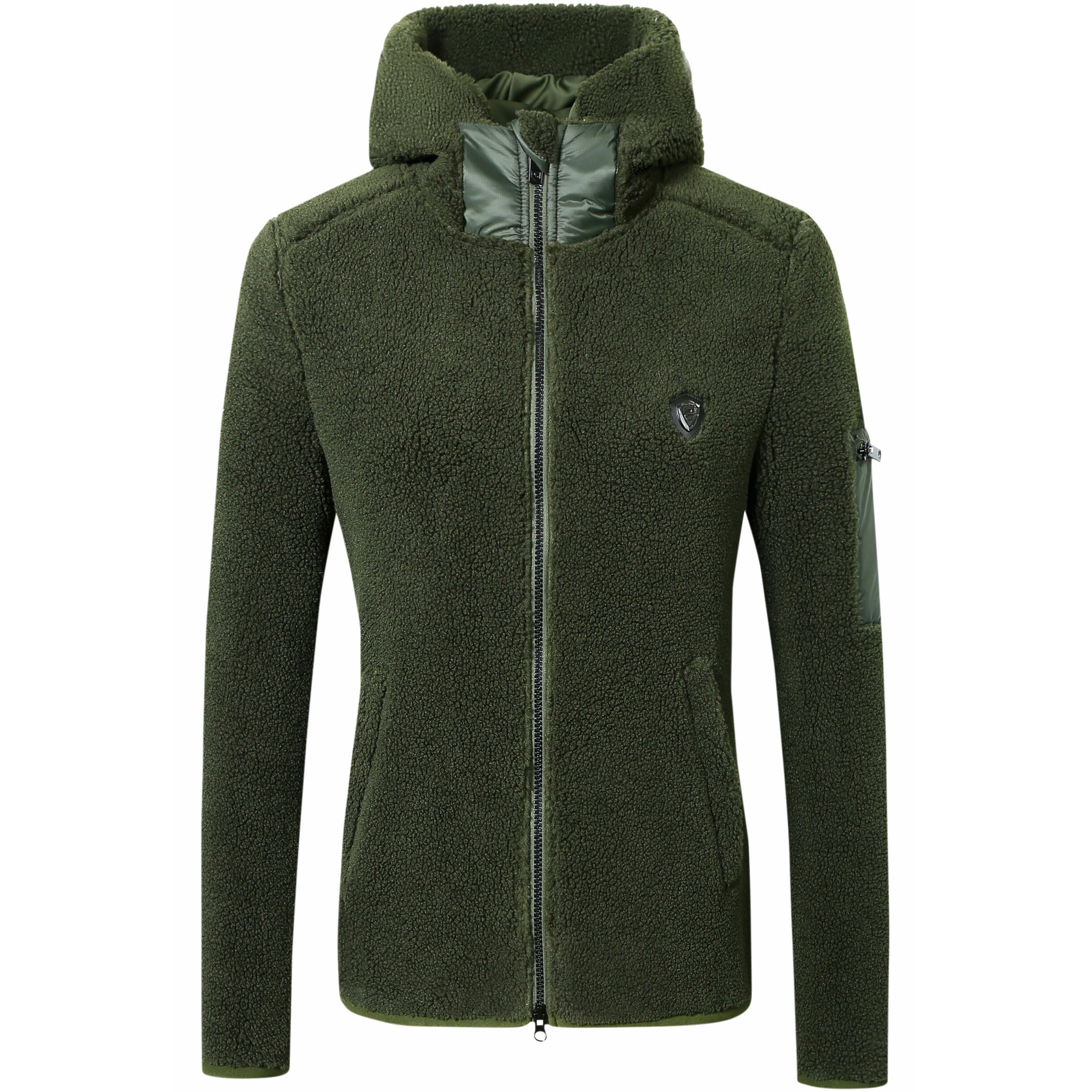 Damen Hoodyjacke EXCLUSIVE opal green