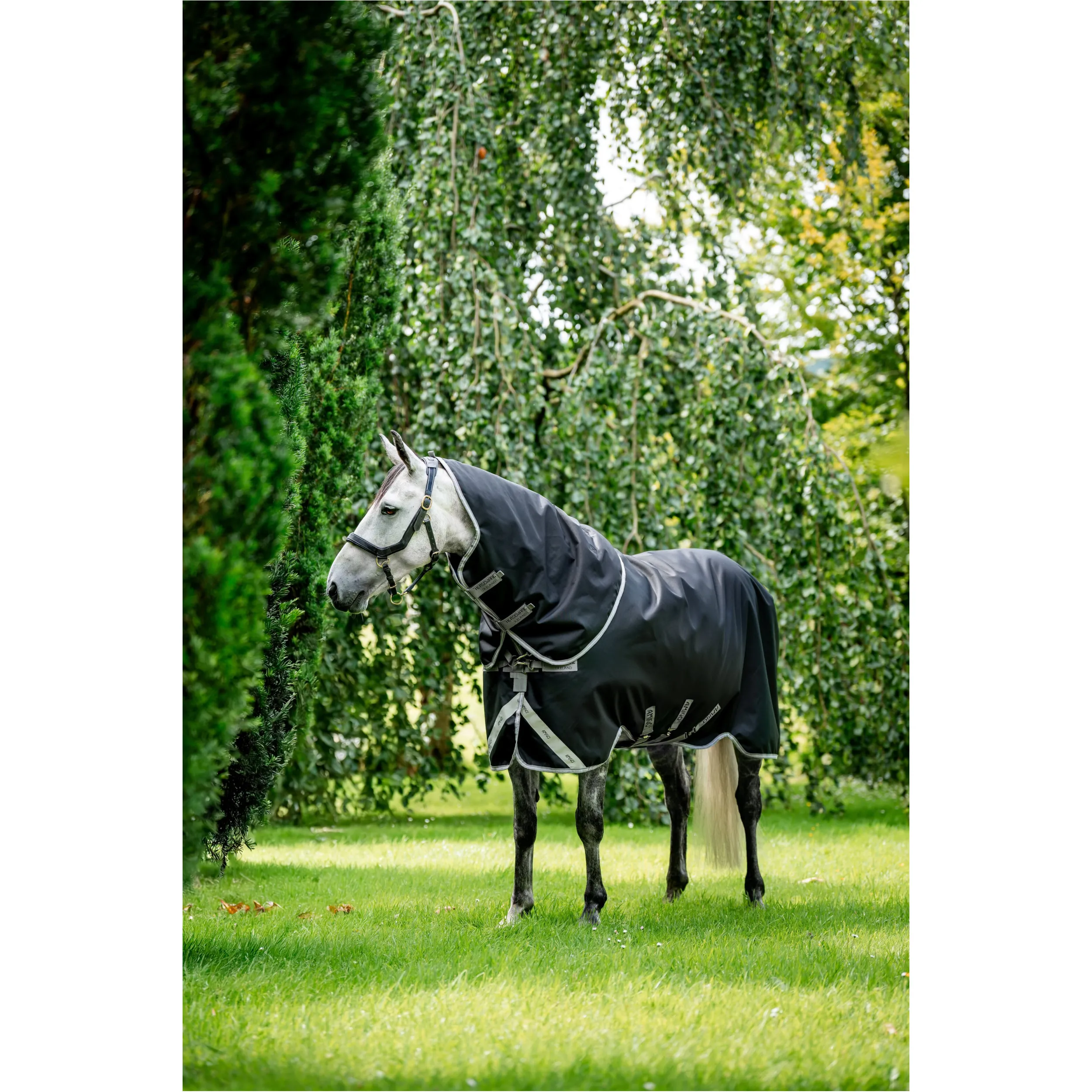 Outdoordecke Halsteil (abnehmbar) 1200D AMIGO Plus black/titanium grey/silver