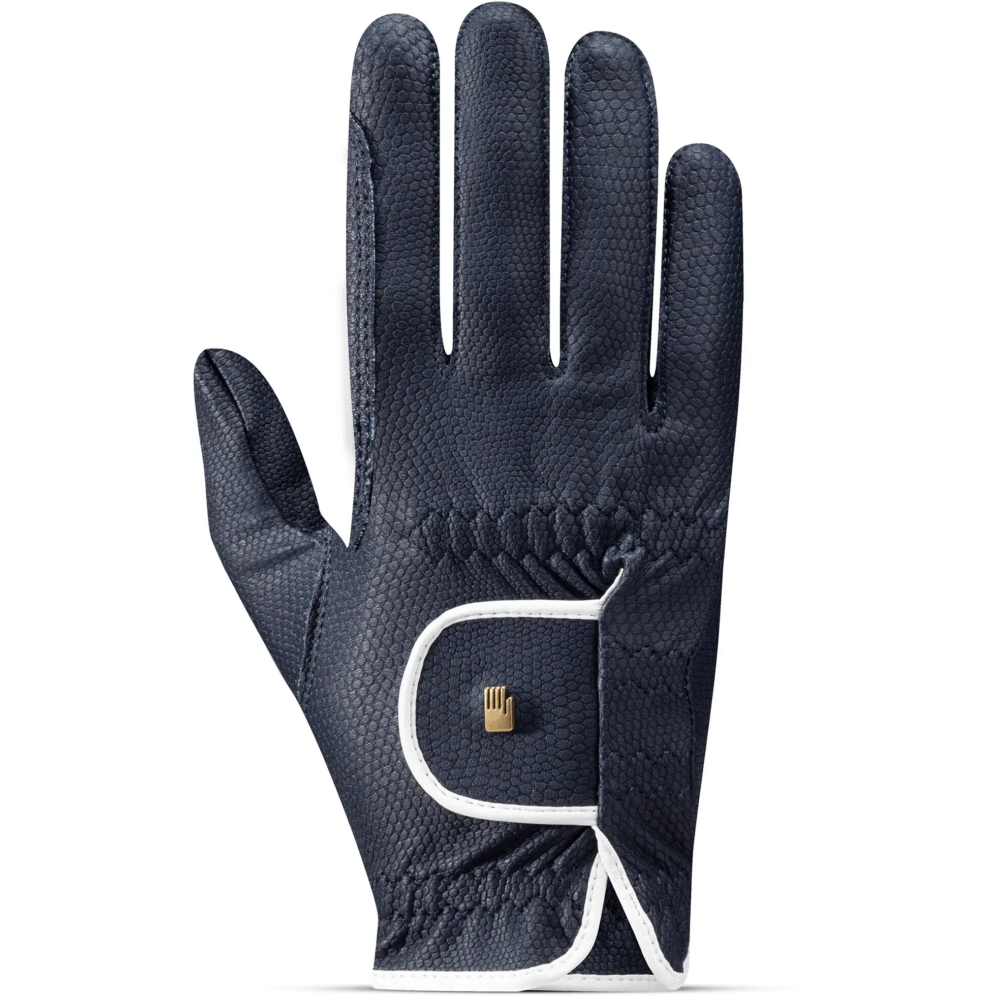 Damen Reithandschuhe LONA marine/weiß