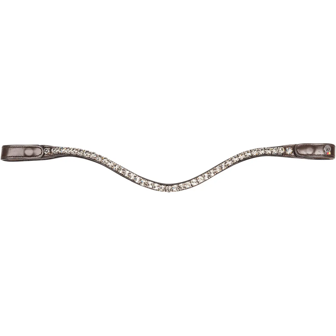 Stirnband SHINE X-Line braun/silber