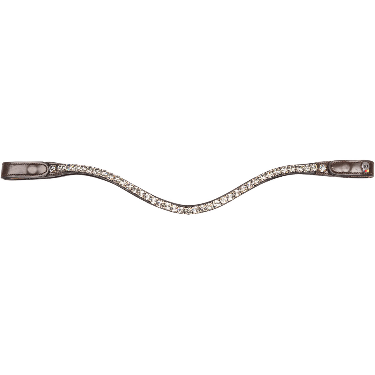 Stirnband SHINE X-Line braun/silber