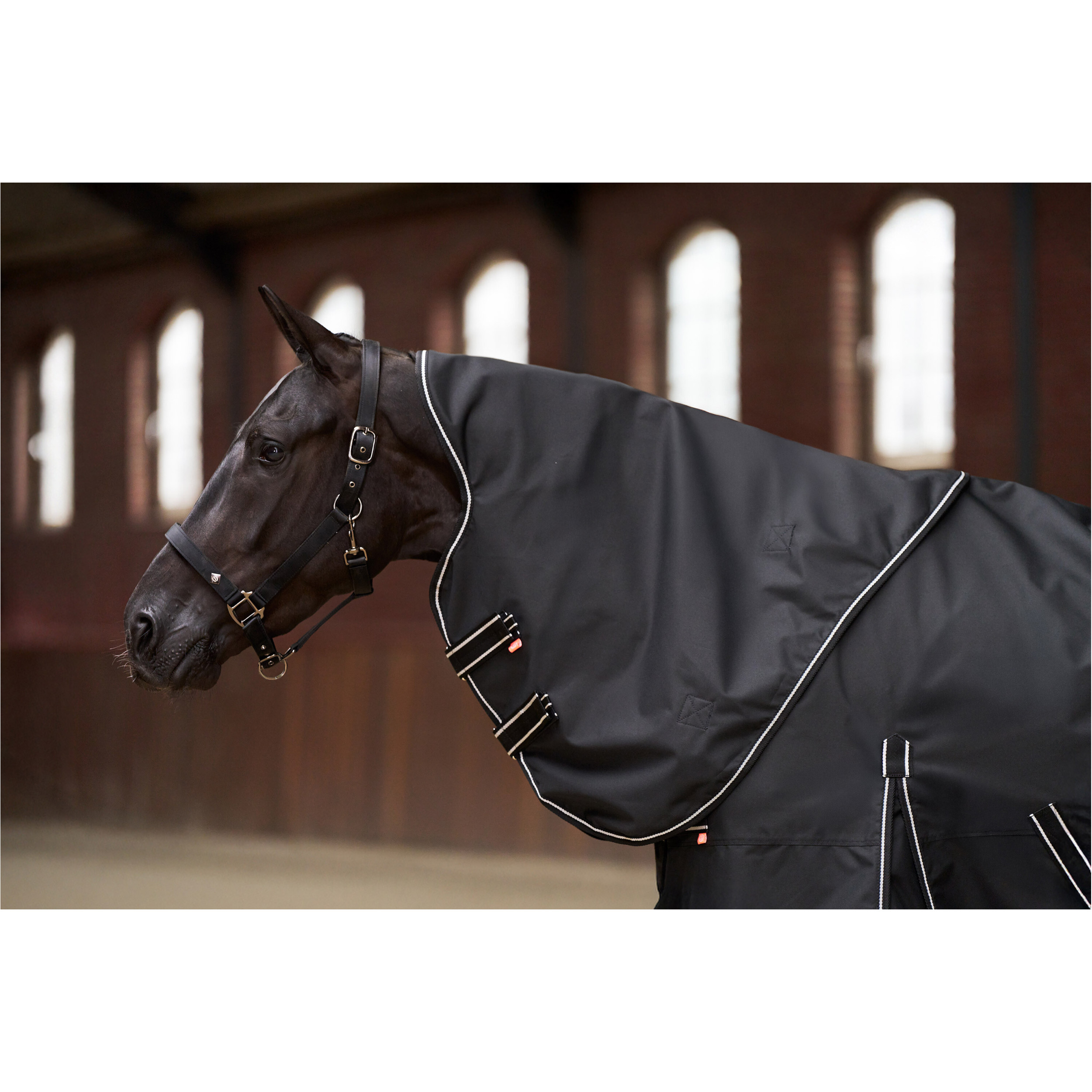 Outdoordecke mit Halsteil (abnehmbar) 600D IRHBasic schwarz