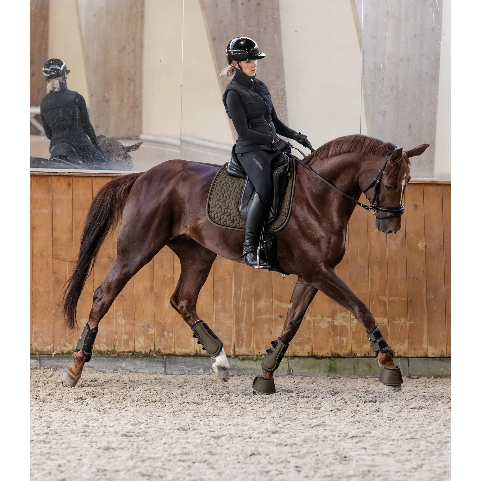 Schabracke PHILADELPHIA grünbraun Schabracke PHILADELPHIA grünbraun