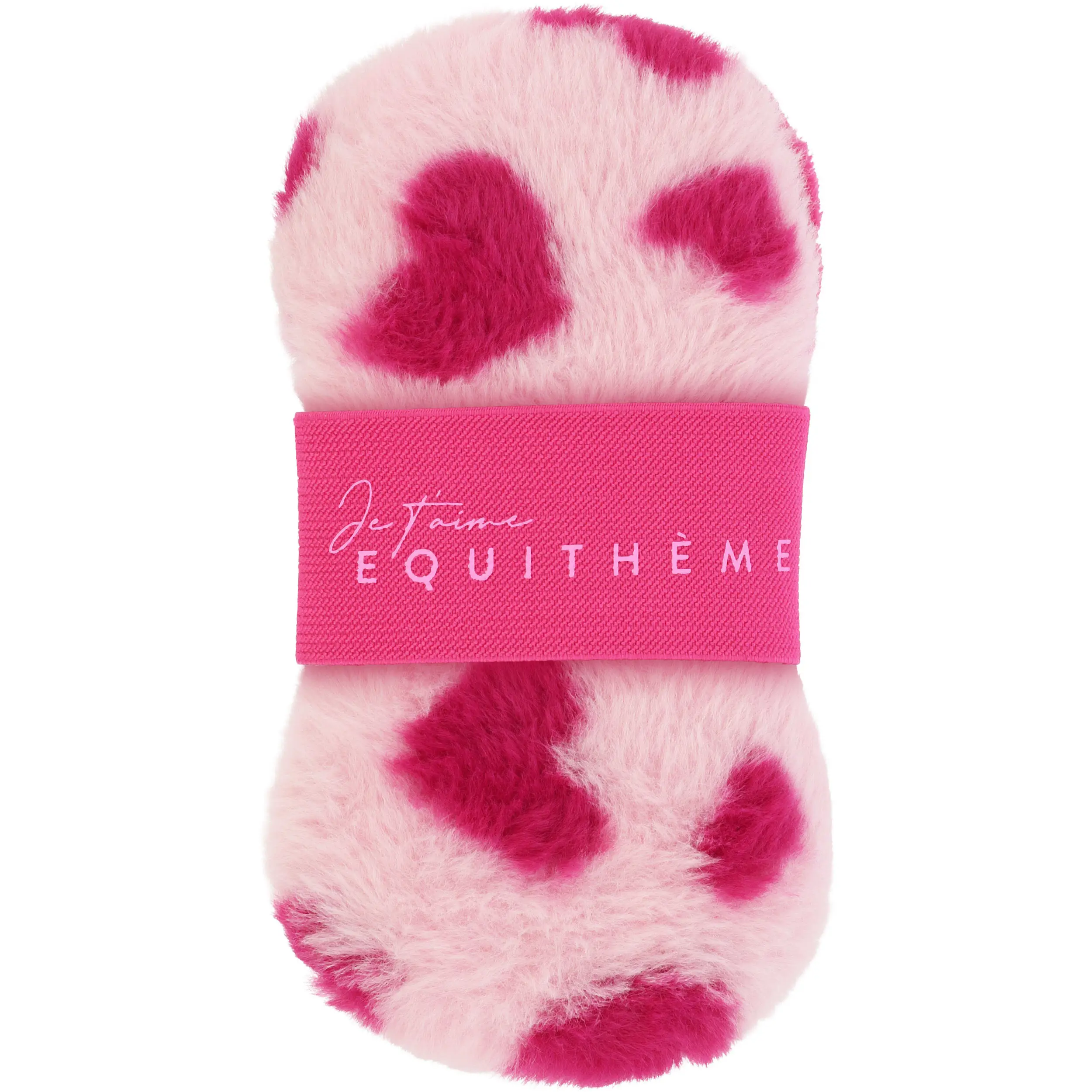 Schwamm Je t’aime 2 Seiten rosa/fuchsia