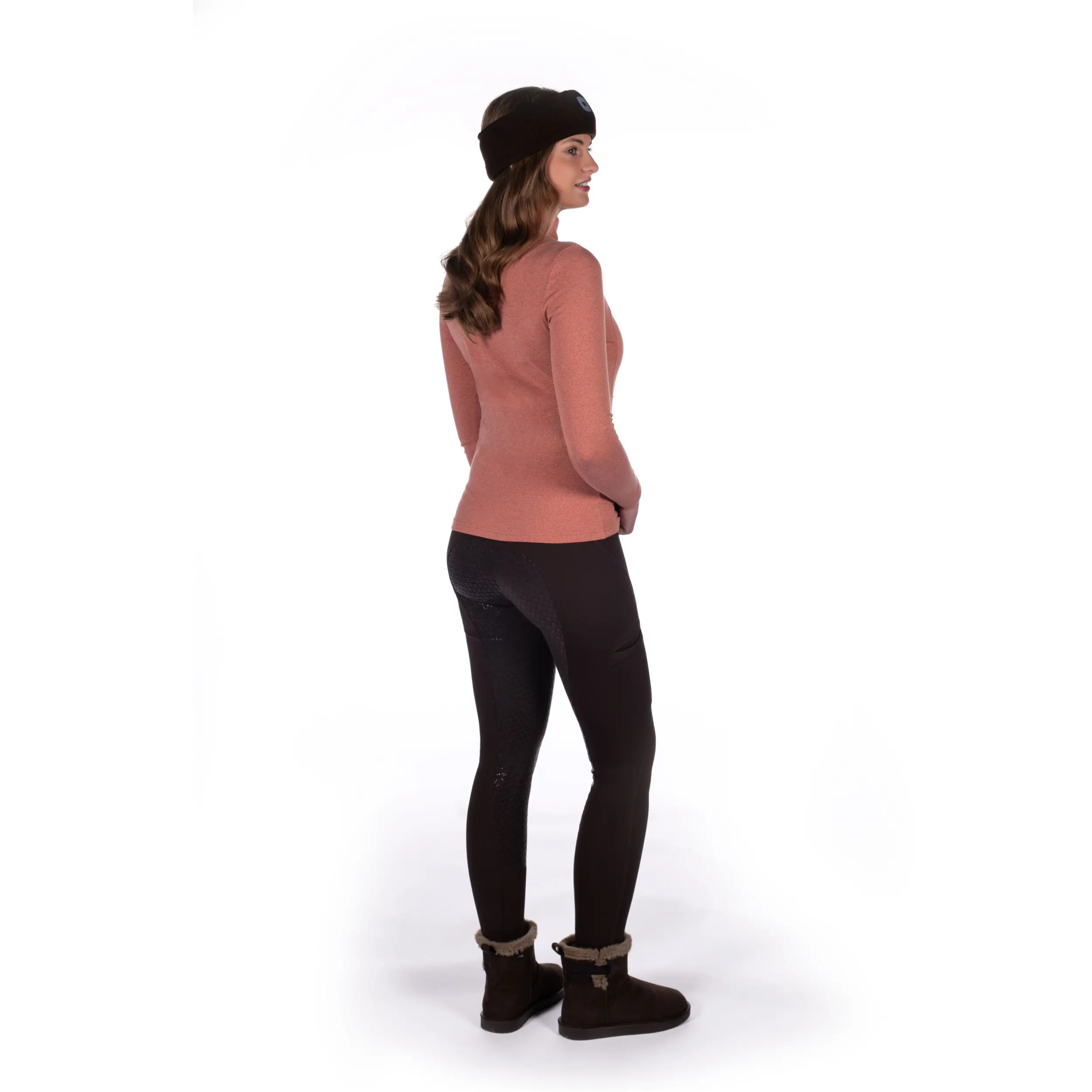 Damen Funktionsshirt SUPERSOFT II meliert kupfer