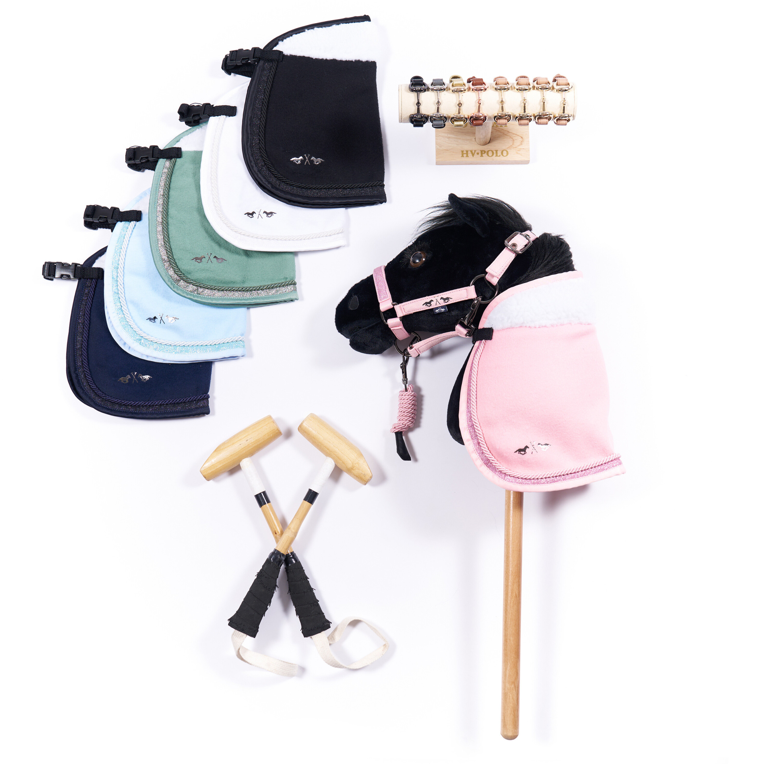 Hobby Horse Fleecedecke HVPRuby schwarz