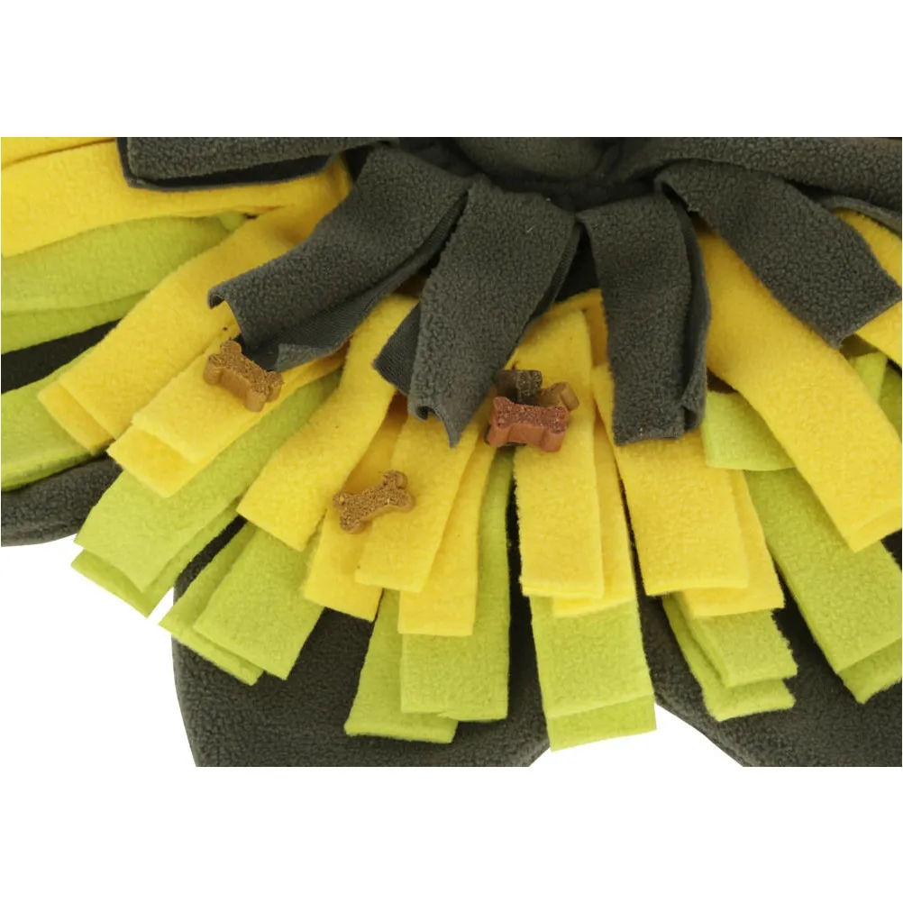 Schnüffelteppich SUNFLOWER gelb/grün