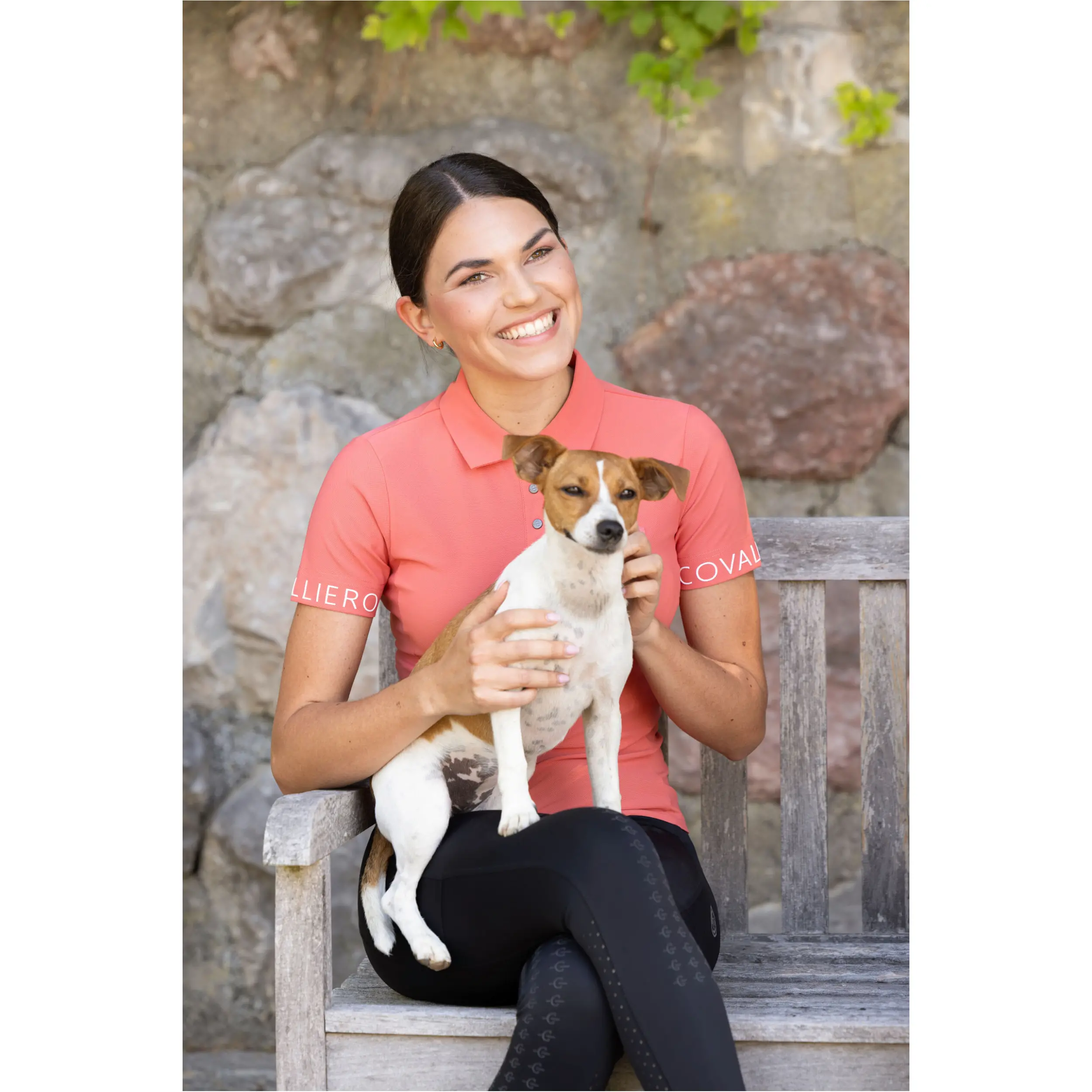 Damen Poloshirt F/S 2025 coral