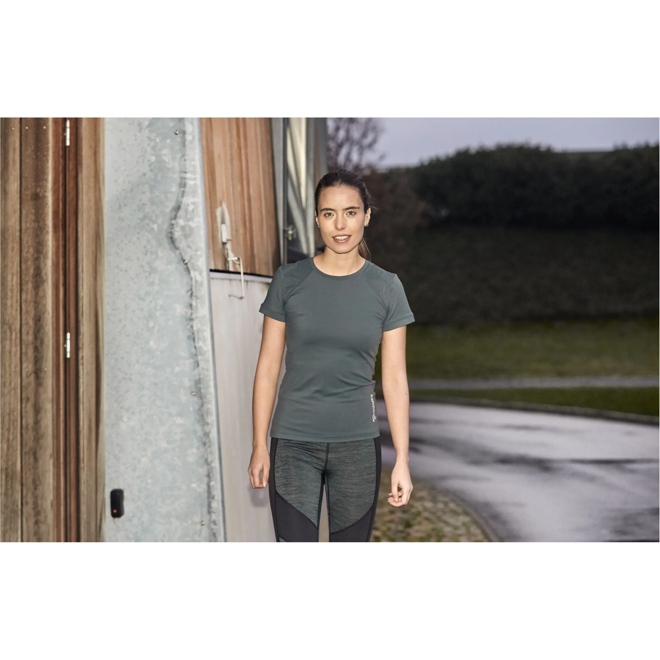 Damen Sportleggings ohne Besatz TARAS urban chic