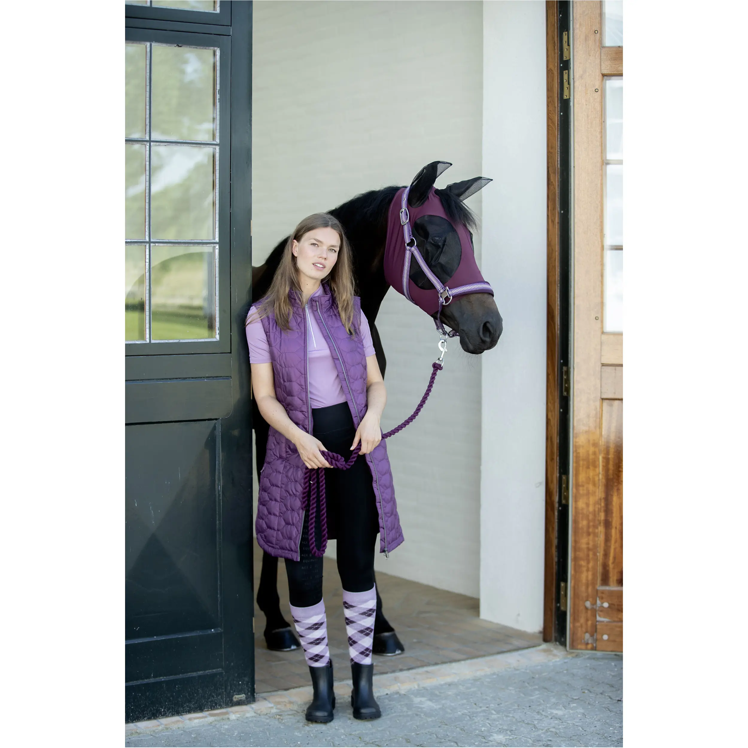 Damen Langweste TIANNA italian plum Damen Langweste TIANNA italian plum