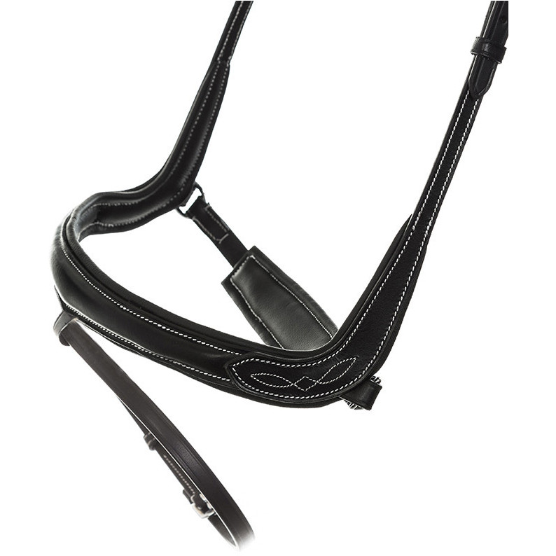 Trensenzaum englisch kombiniert IVY schwarz