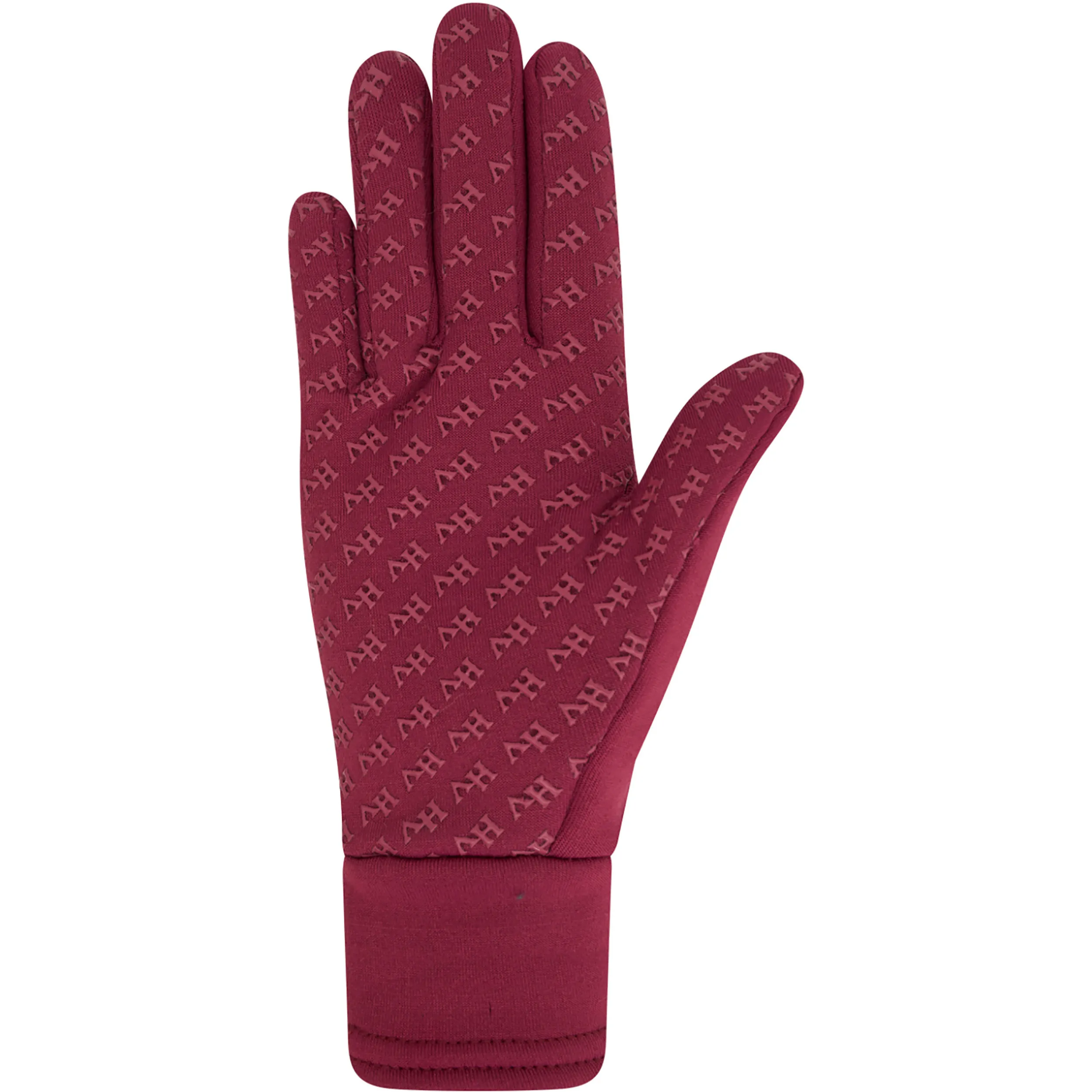 Winter Damen Reithandschuhe bordeaux
