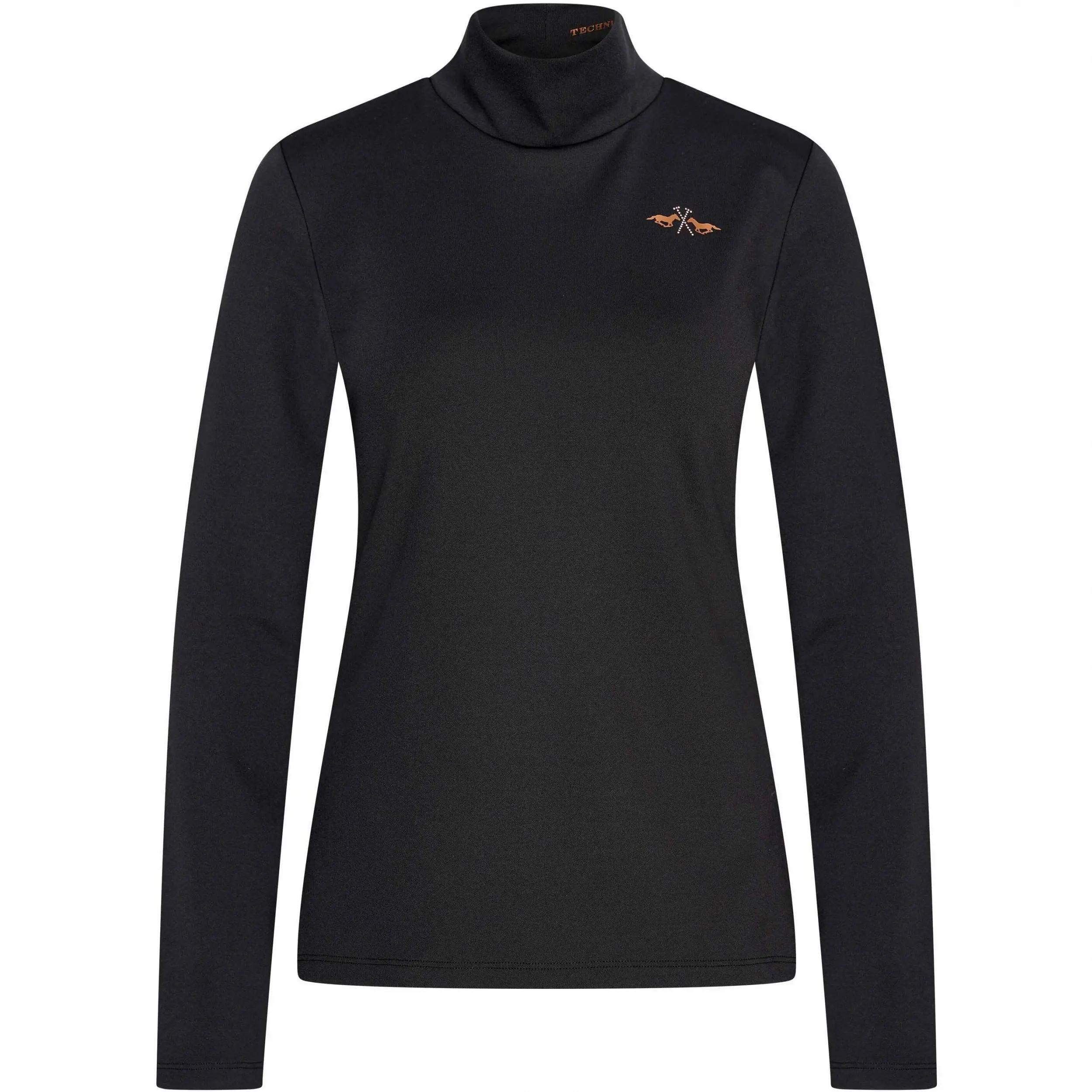 Damen Rollkragenpullover HVPLeanne schwarz